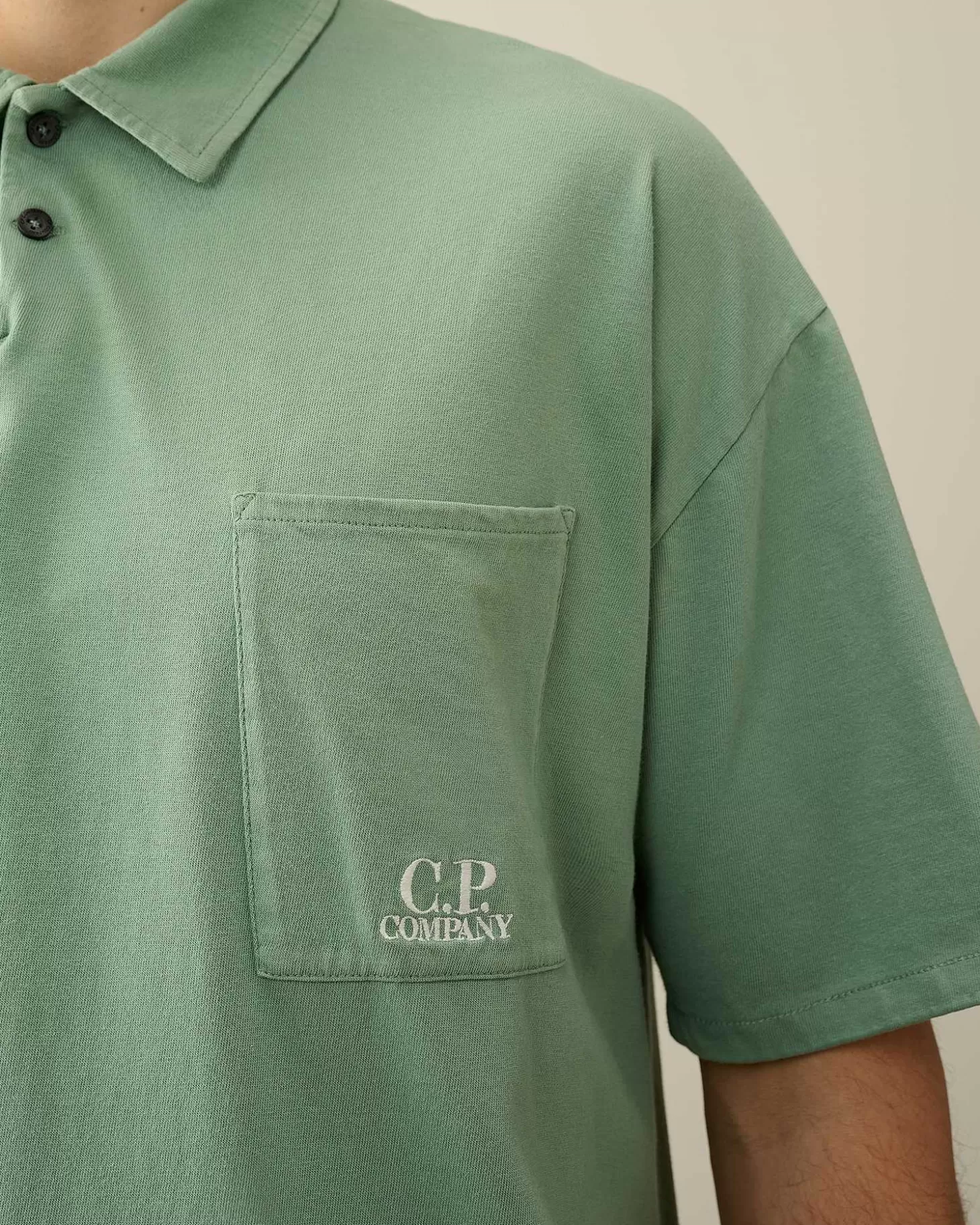 201_jersey_boxy_polo_shirt_4-4.webp Homme C.P. Company T-Shirts Et Polos^20/1 Jersey Boxy Polo Shirt