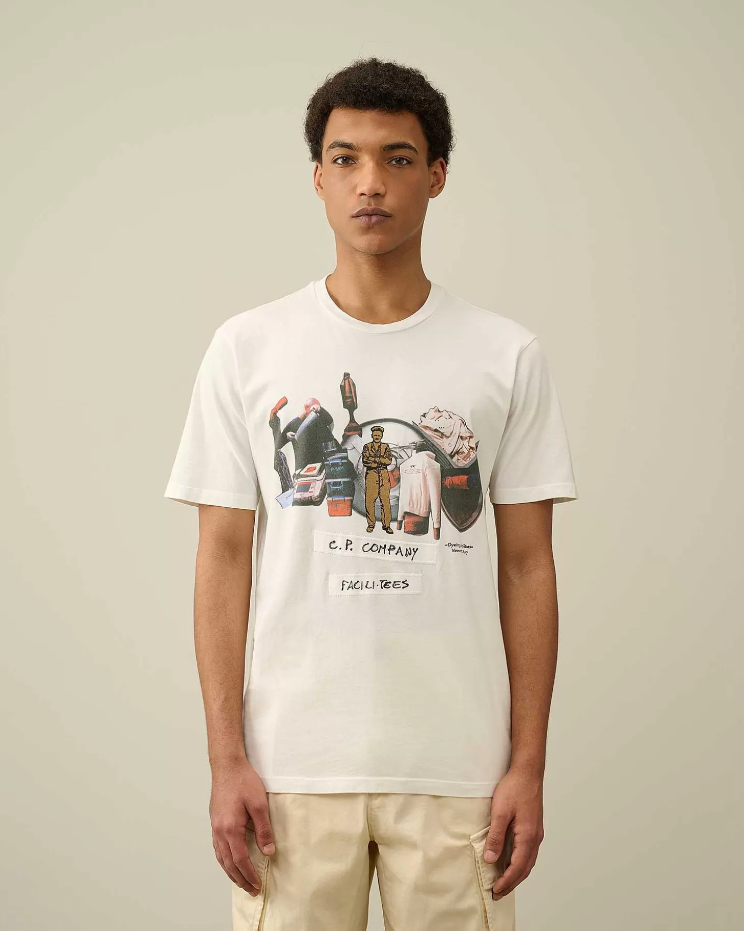 241_jersey_facilitees_tshirt_2.webp Homme C.P. Company T-Shirts Et Polos^24/1 Jersey Facili-Tees T-Shirt