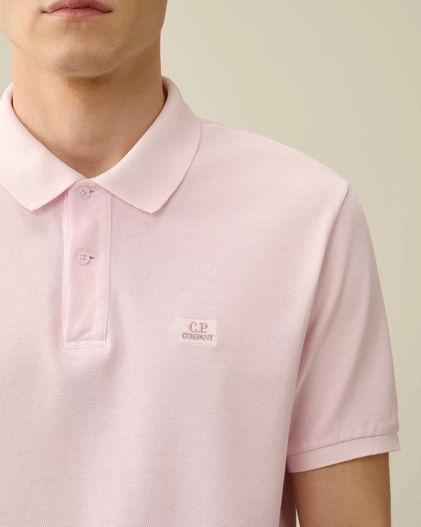 241_piquet_resist_dyed_polo_shirt_4-1.webp Homme C.P. Company T-Shirts Et Polos^24/1 Piquet Resist Dyed Polo Shirt