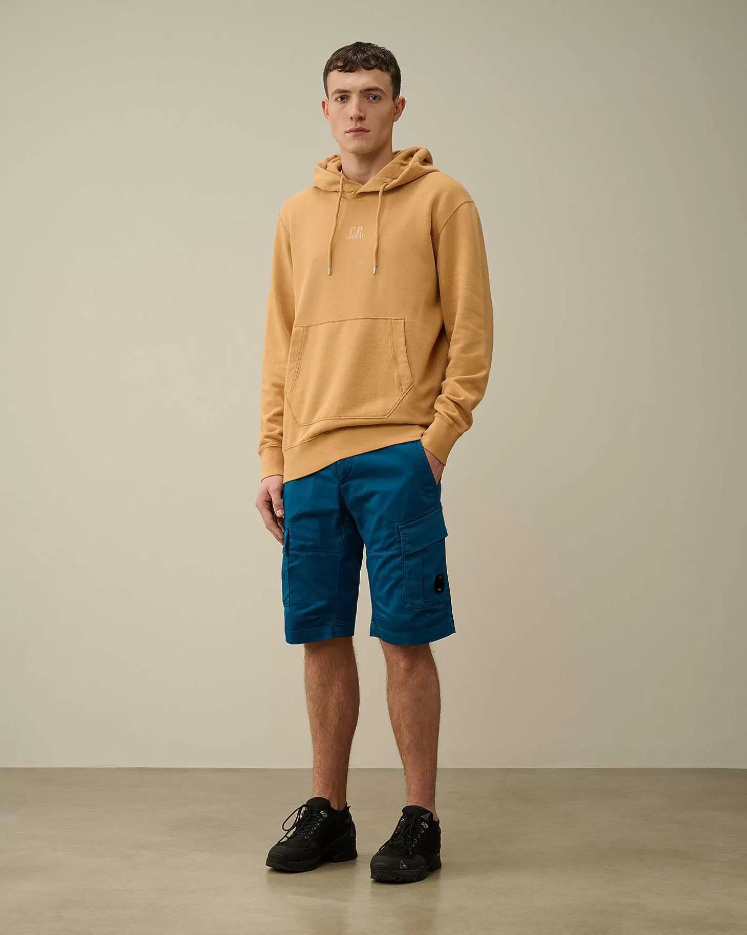 301_fleece_artisanal_hoodie_6-2.webp Homme C.P. Company Sweat-Shirts^30/1 Fleece Artisanal Hoodie