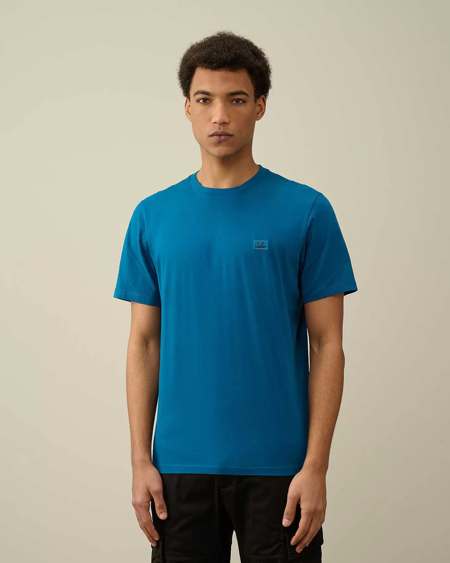 301_jersey_logo_tshirt_2-3.webp Homme C.P. Company T-Shirts Et Polos^30/1 Jersey Logo T-Shirt