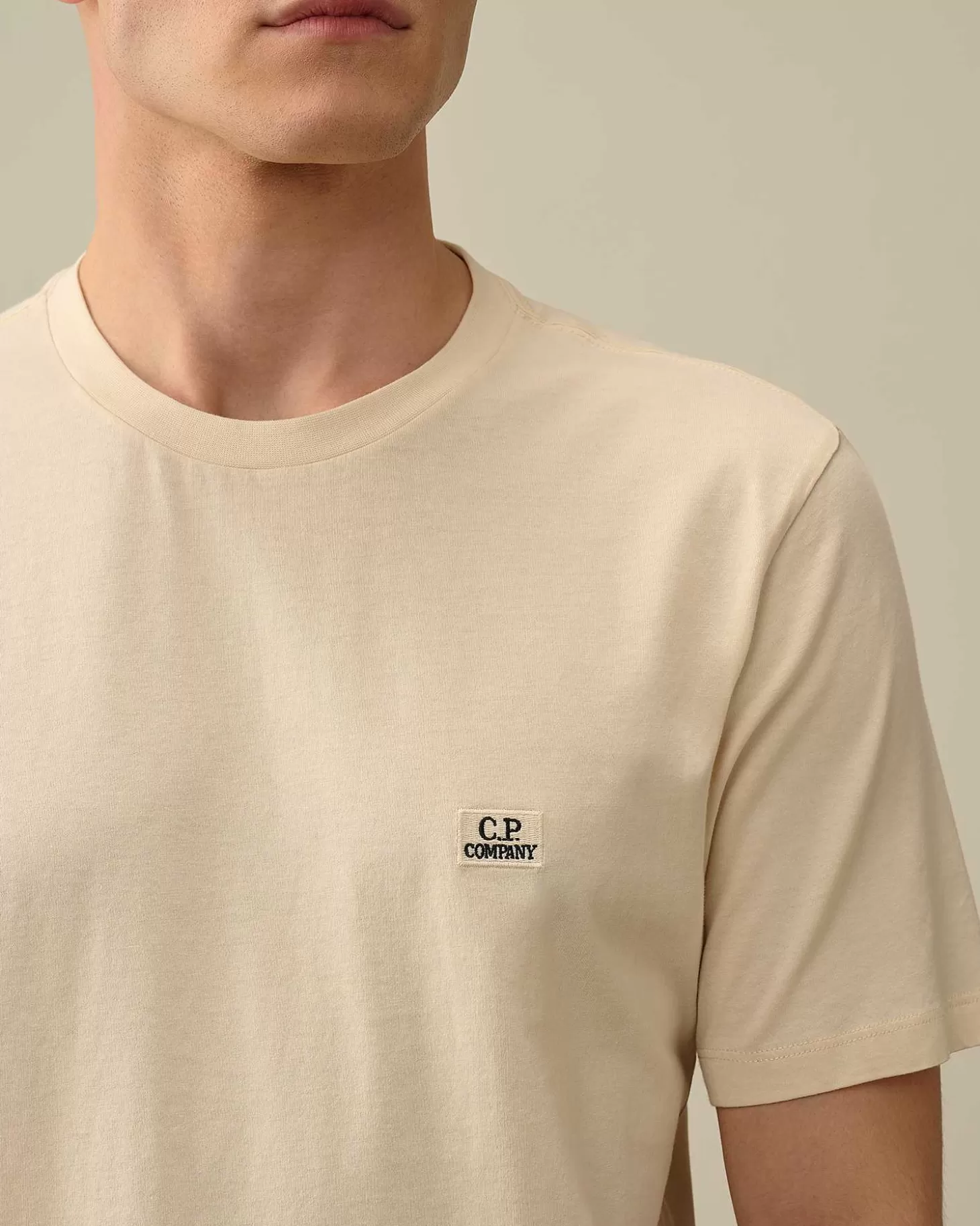 301_jersey_logo_tshirt_4-10.webp Homme C.P. Company T-Shirts Et Polos^30/1 Jersey Logo T-Shirt