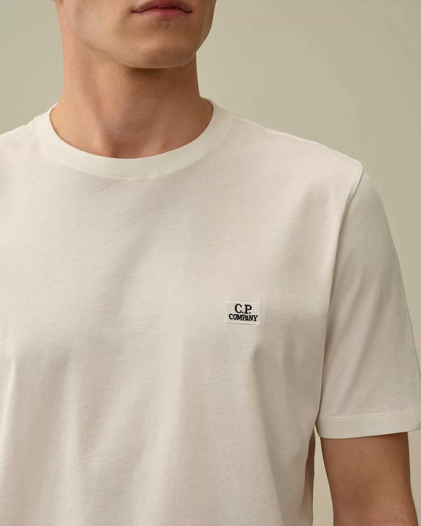 301_jersey_logo_tshirt_4-11.webp Homme C.P. Company T-Shirts Et Polos^30/1 Jersey Logo T-Shirt