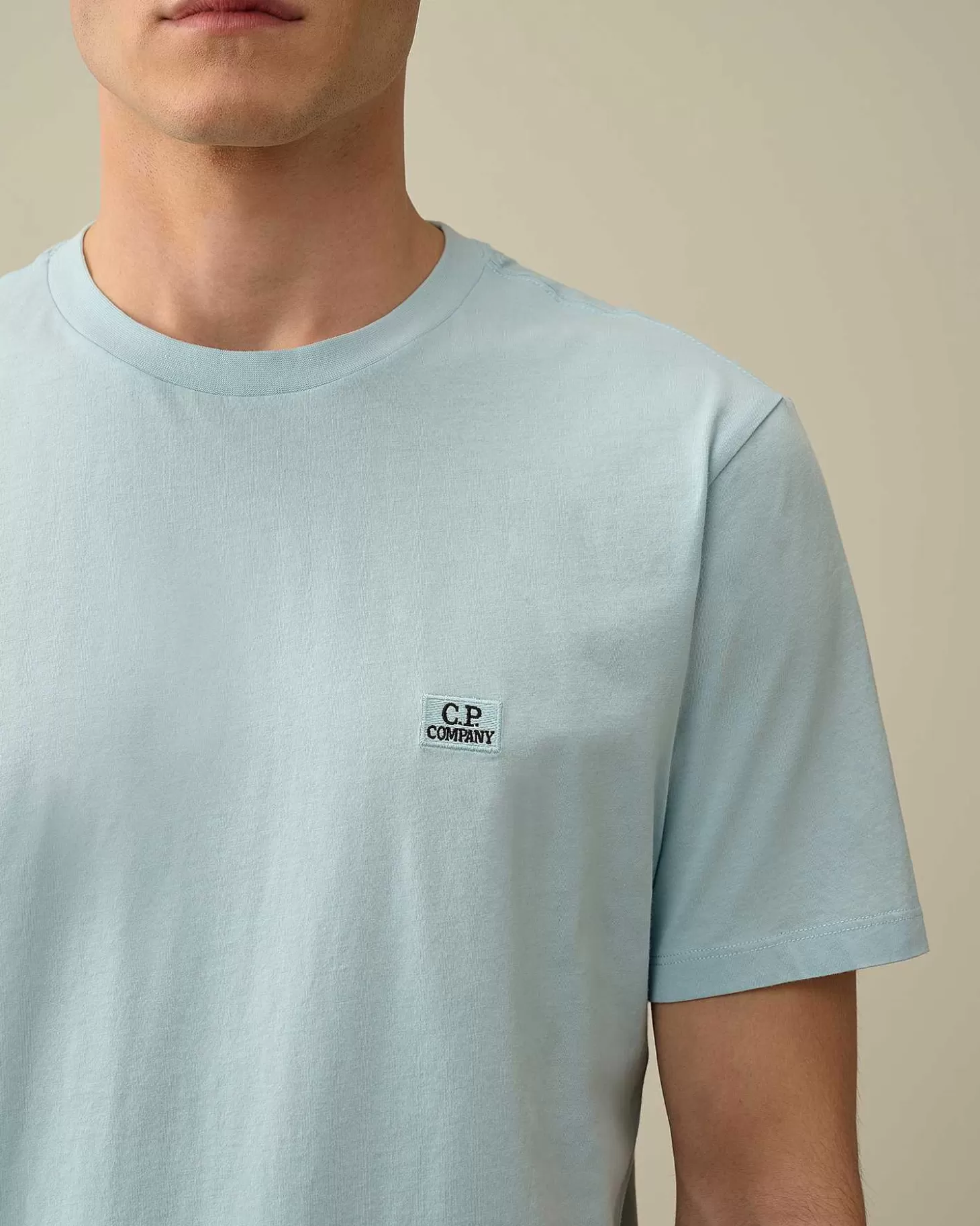 301_jersey_logo_tshirt_4-8.webp Homme C.P. Company T-Shirts Et Polos^30/1 Jersey Logo T-Shirt