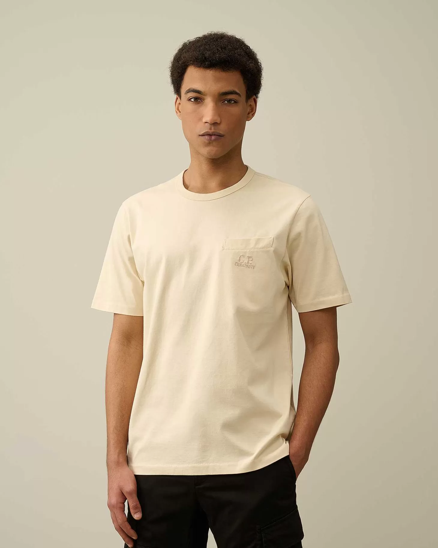 302_mercerized_jersey_twisted_pocket_tshirt_2-1.webp Homme C.P. Company T-Shirts Et Polos^30/2 Mercerized Jersey Twisted Pocket T-Shirt