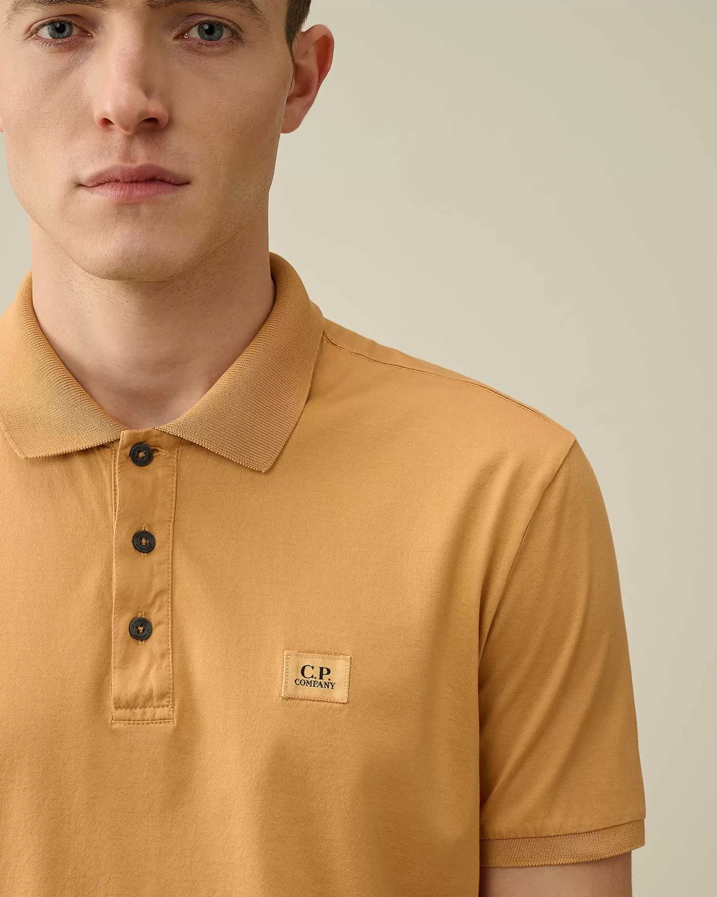 702_mercerized_jersey_polo_shirt_4-1.webp Homme C.P. Company T-Shirts Et Polos^70/2 Mercerized Jersey Polo Shirt