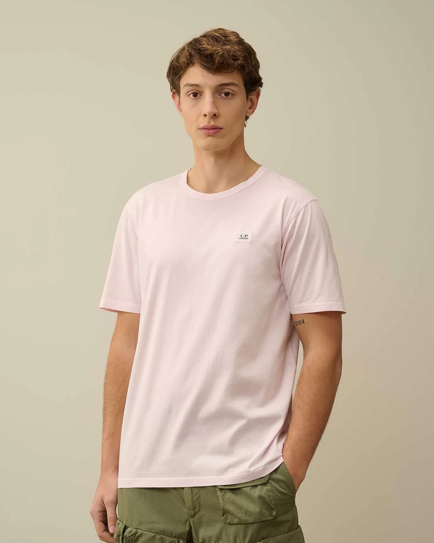 702_mercerized_jersey_tshirt_2-3.webp Homme C.P. Company T-Shirts Et Polos^70/2 Mercerized Jersey T-Shirt