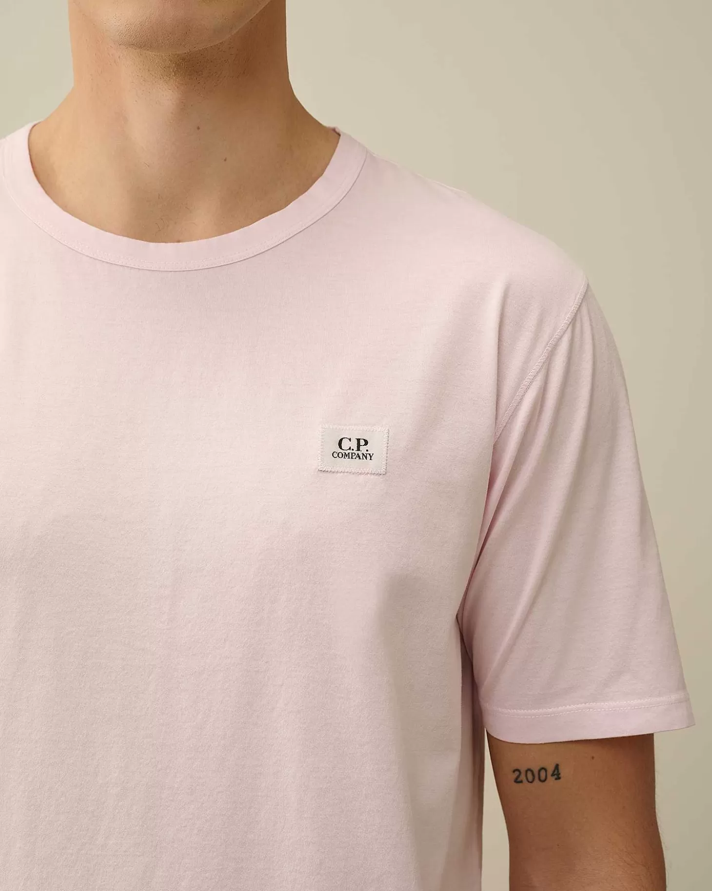 702_mercerized_jersey_tshirt_4-3.webp Homme C.P. Company T-Shirts Et Polos^70/2 Mercerized Jersey T-Shirt