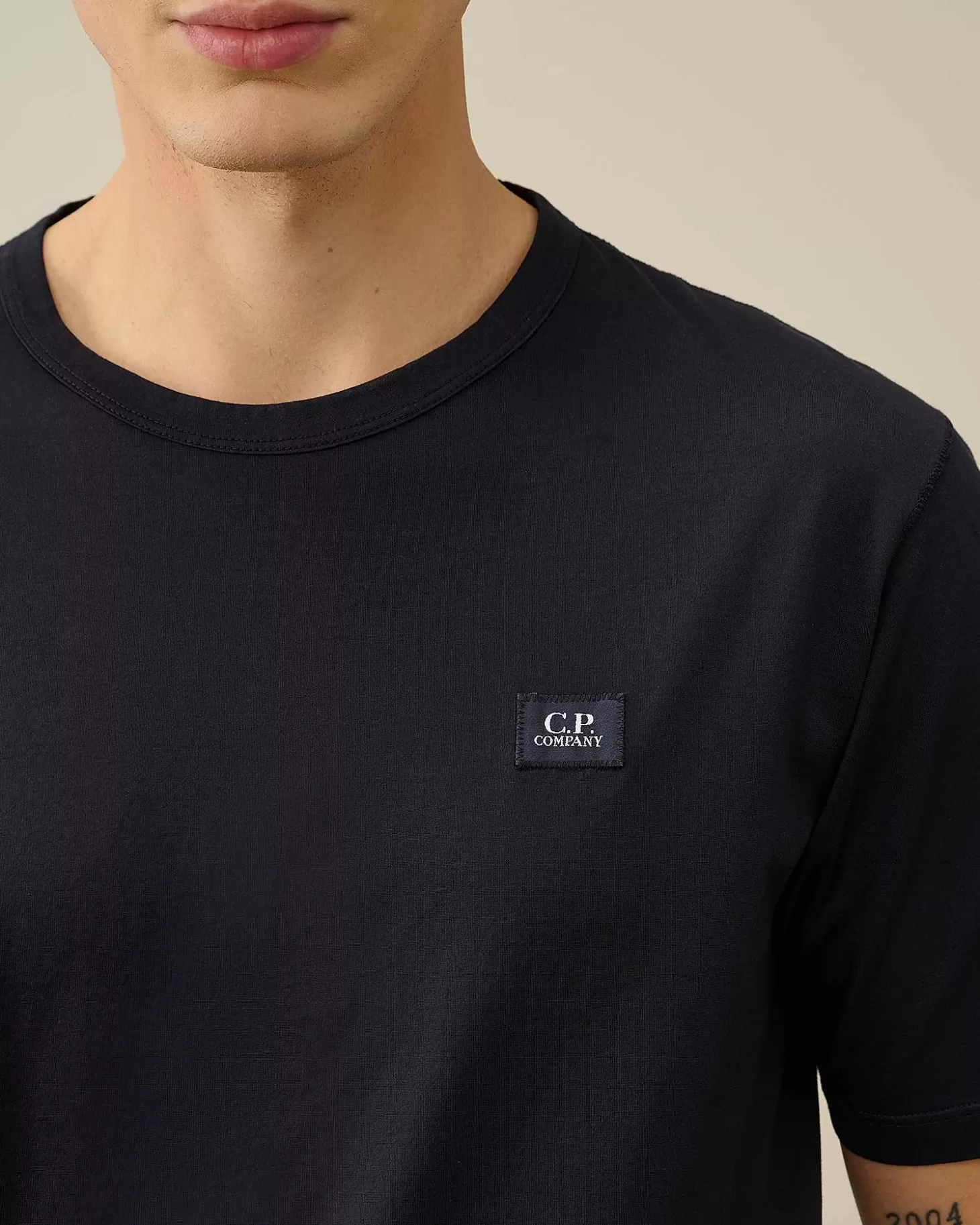 702_mercerized_jersey_tshirt_4-4.webp Homme C.P. Company T-Shirts Et Polos^70/2 Mercerized Jersey T-Shirt