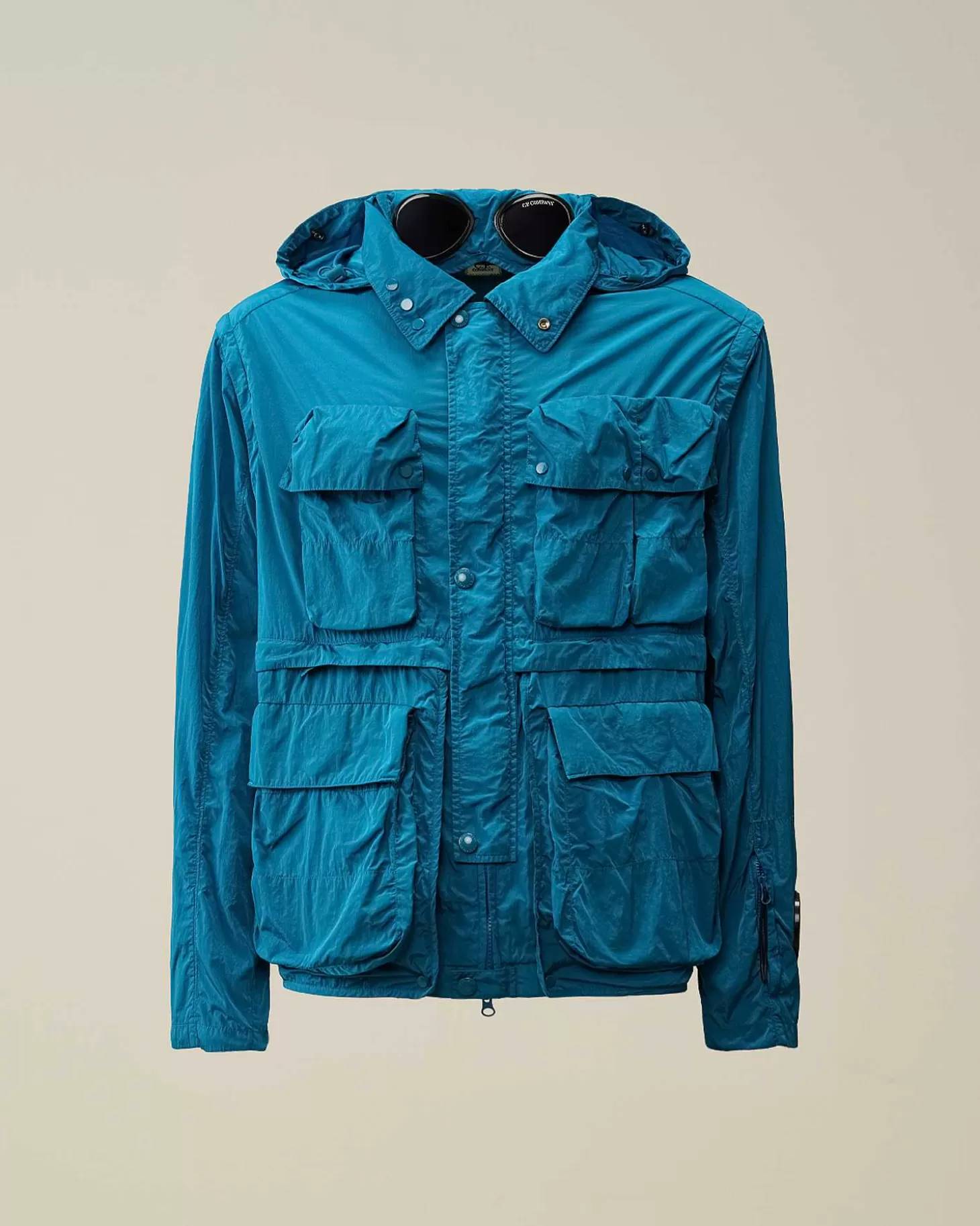 chromer_goggle_utility_jacket_1-1.webp Homme C.P. Company Vestes Et Manteaux^Chrome-R Goggle Utility Jacket