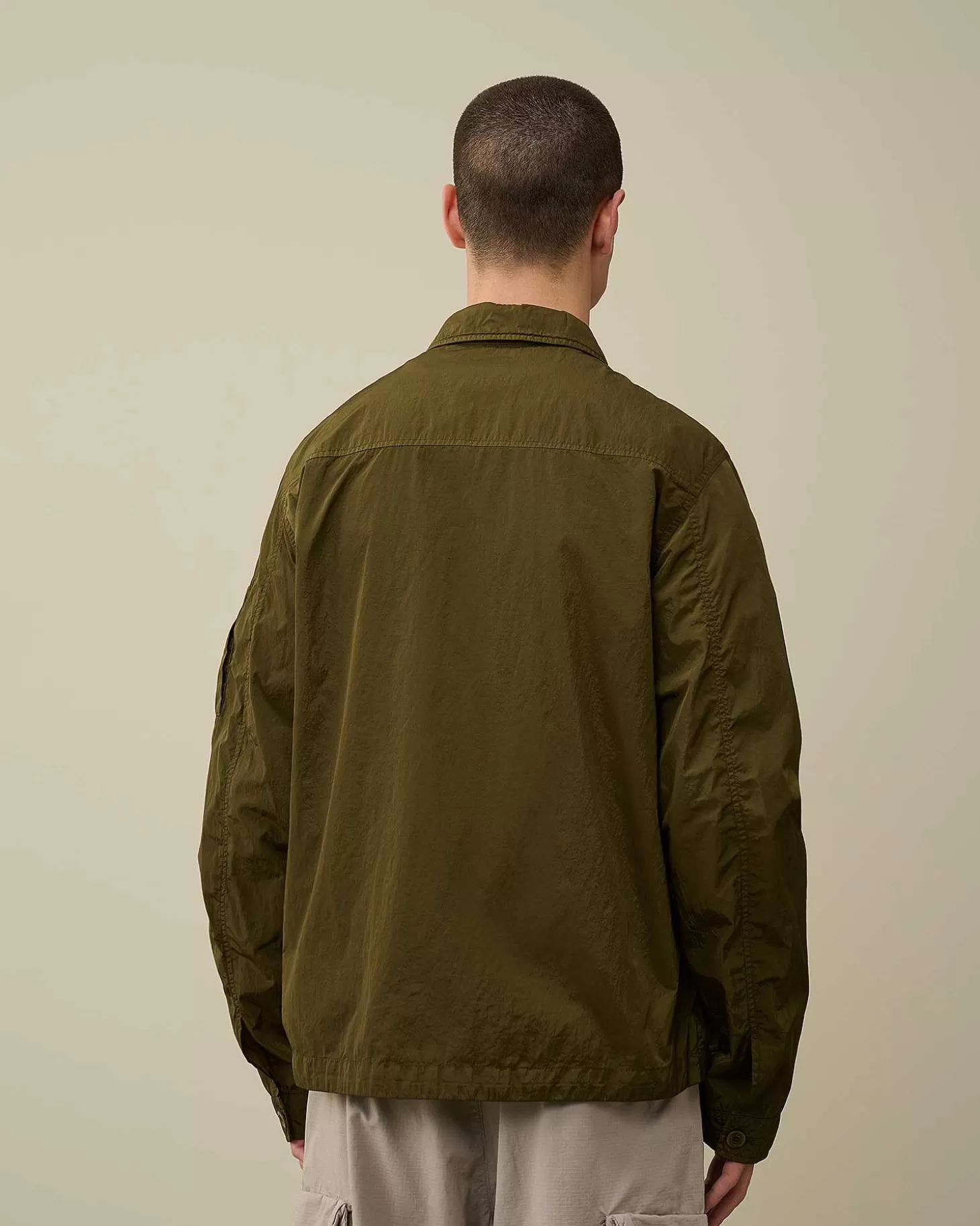 chromer_pocket_overshirt_3-4.webp Homme C.P. Company Surchemises^Chrome-R Pocket Overshirt