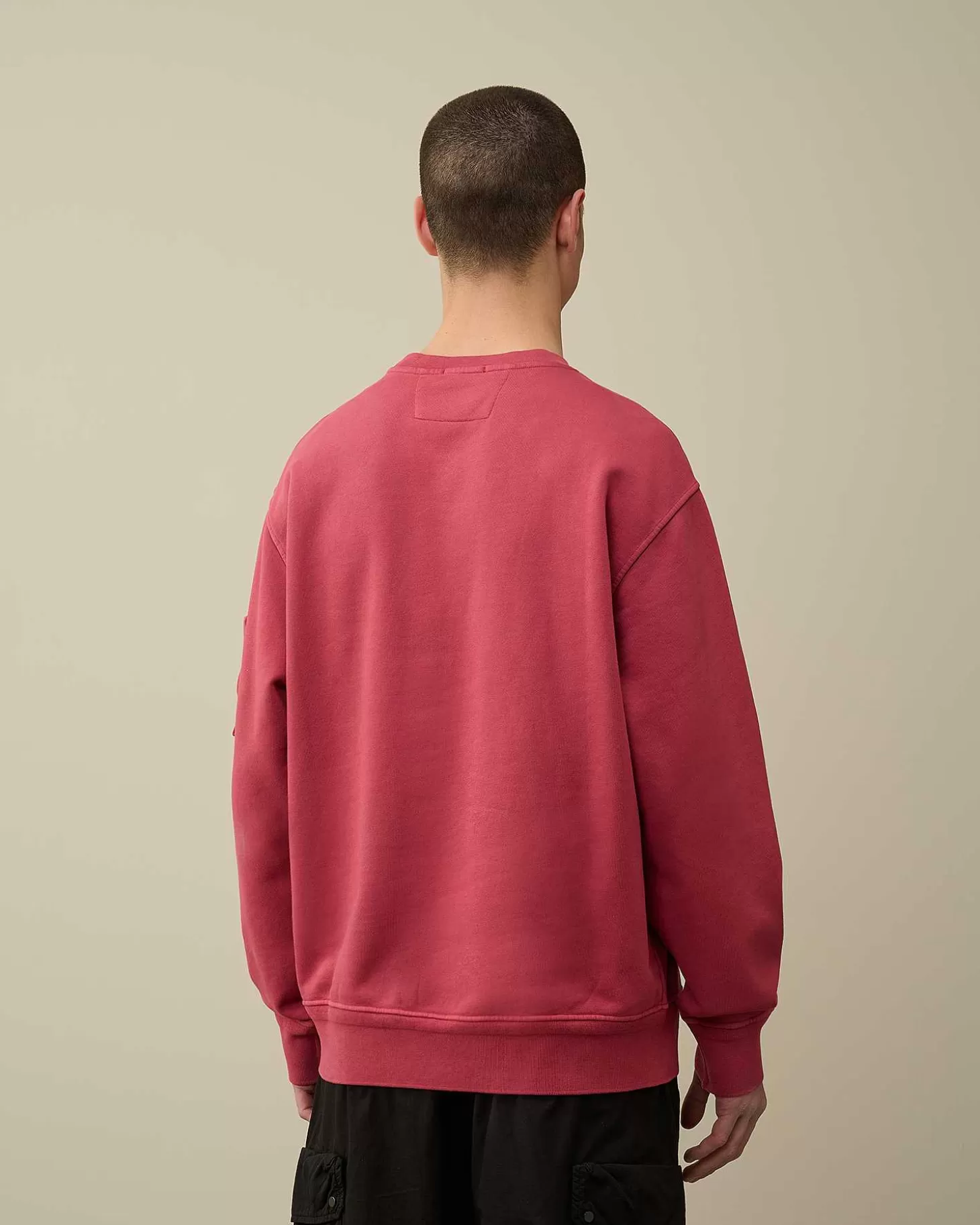 cotton_diagonal_fleece_lens_sweatshirt_3.webp Homme C.P. Company Sweat-Shirts^Cotton Diagonal Fleece Lens Sweatshirt