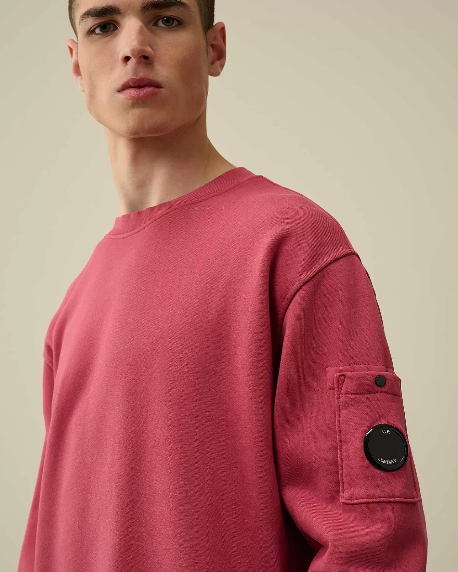 cotton_diagonal_fleece_lens_sweatshirt_4.webp Homme C.P. Company Sweat-Shirts^Cotton Diagonal Fleece Lens Sweatshirt