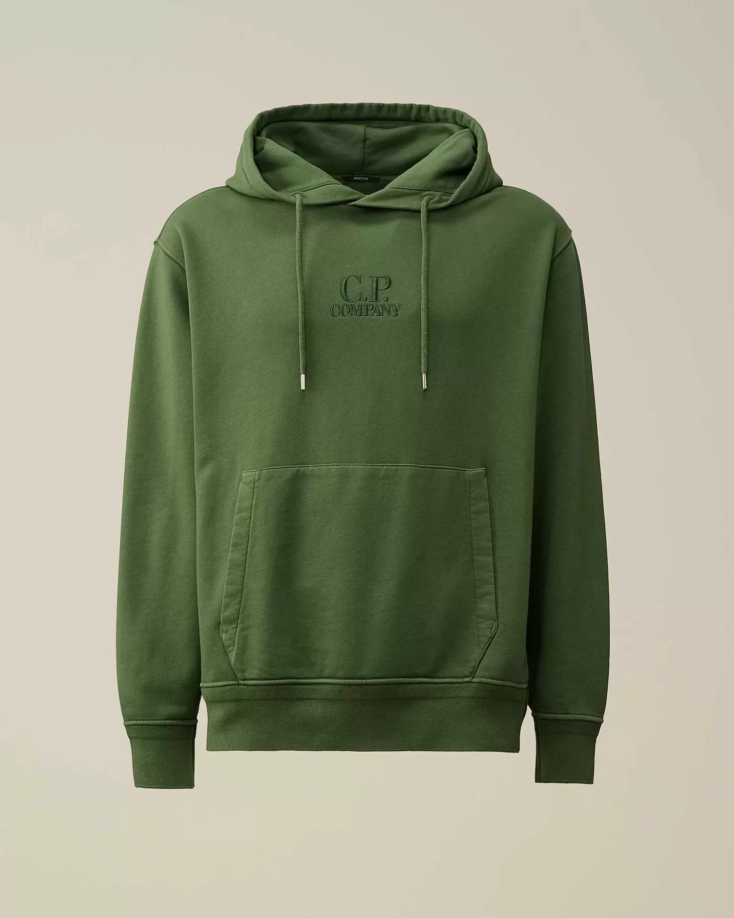 cotton_diagonal_fleece_logo_hoodie_1-3.webp Homme C.P. Company Sweat-Shirts^Cotton Diagonal Fleece Logo Hoodie