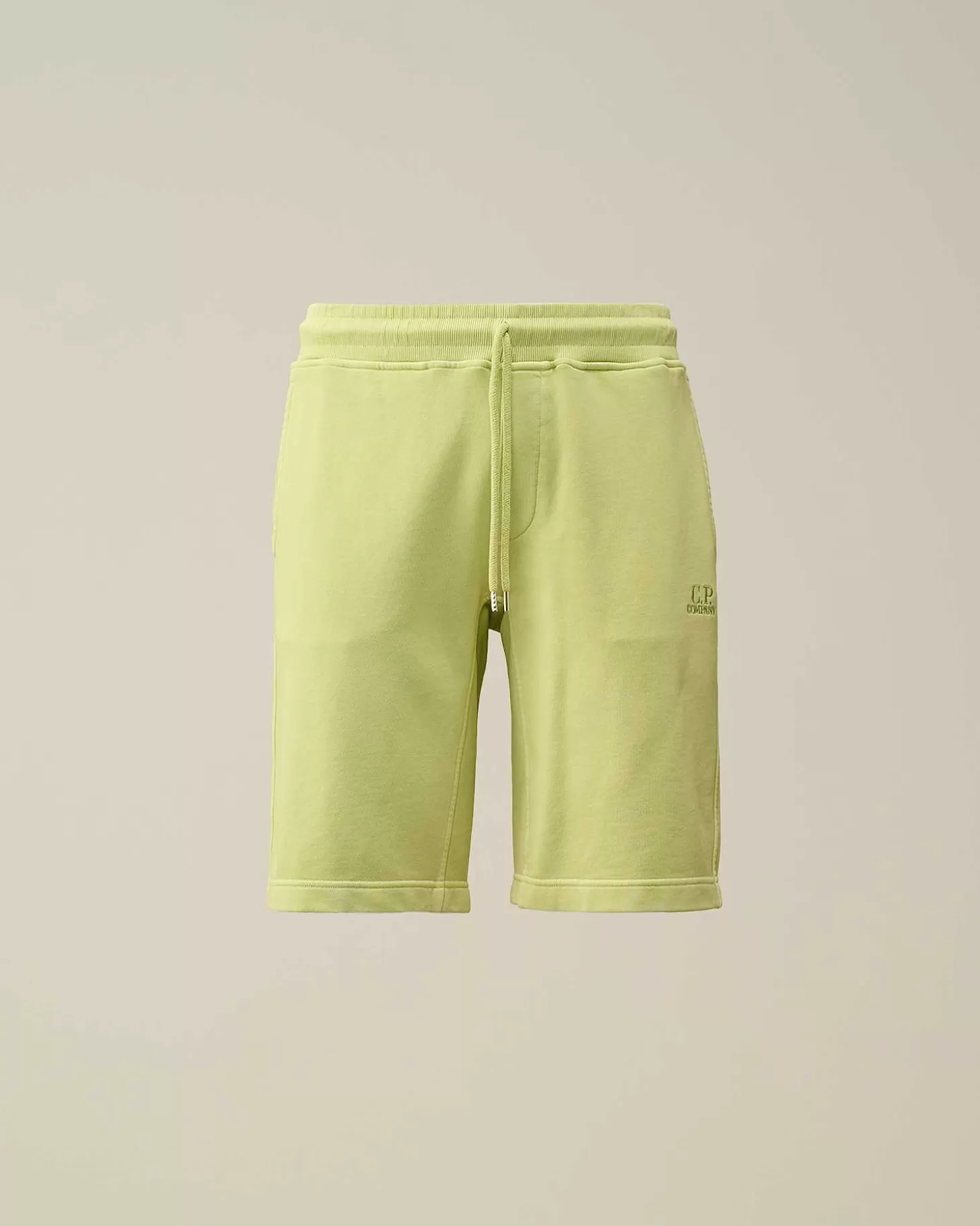cotton_diagonal_fleece_shorts_1.webp Homme C.P. Company Survêtements Et Shorts^Cotton Diagonal Fleece Shorts