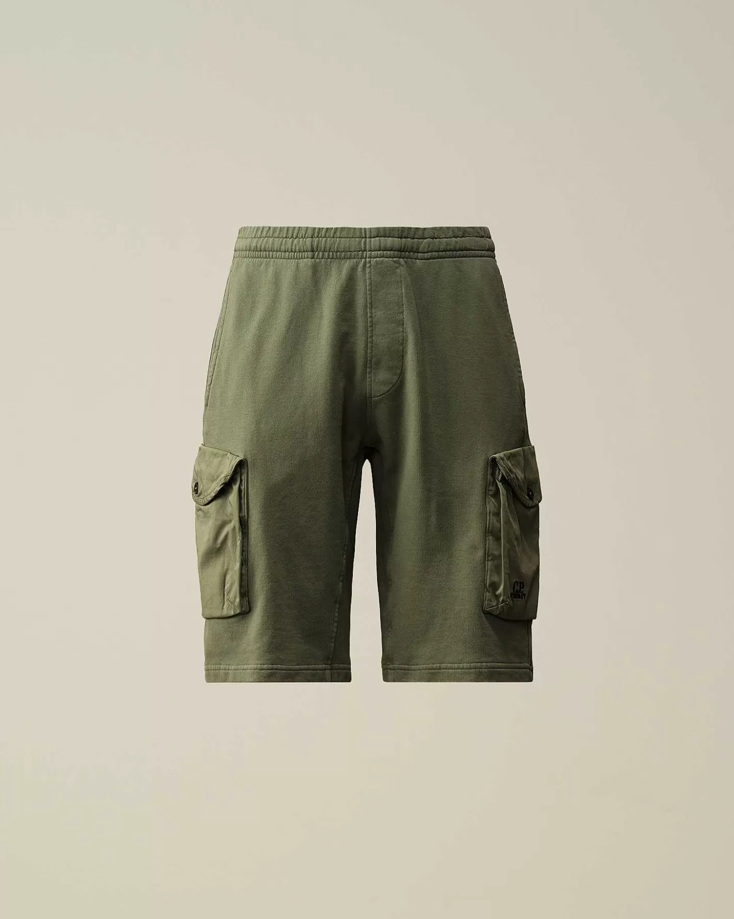 cotton_fleece_mixed_cargo_shorts_1-5.webp Homme C.P. Company Survêtements Et Shorts^Cotton Fleece Mixed Cargo Shorts