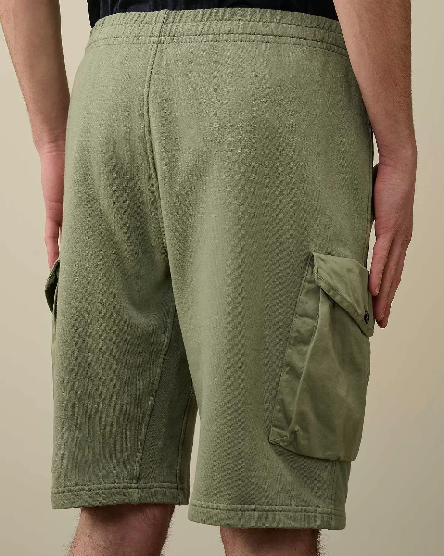 cotton_fleece_mixed_cargo_shorts_5-5.webp Homme C.P. Company Survêtements Et Shorts^Cotton Fleece Mixed Cargo Shorts