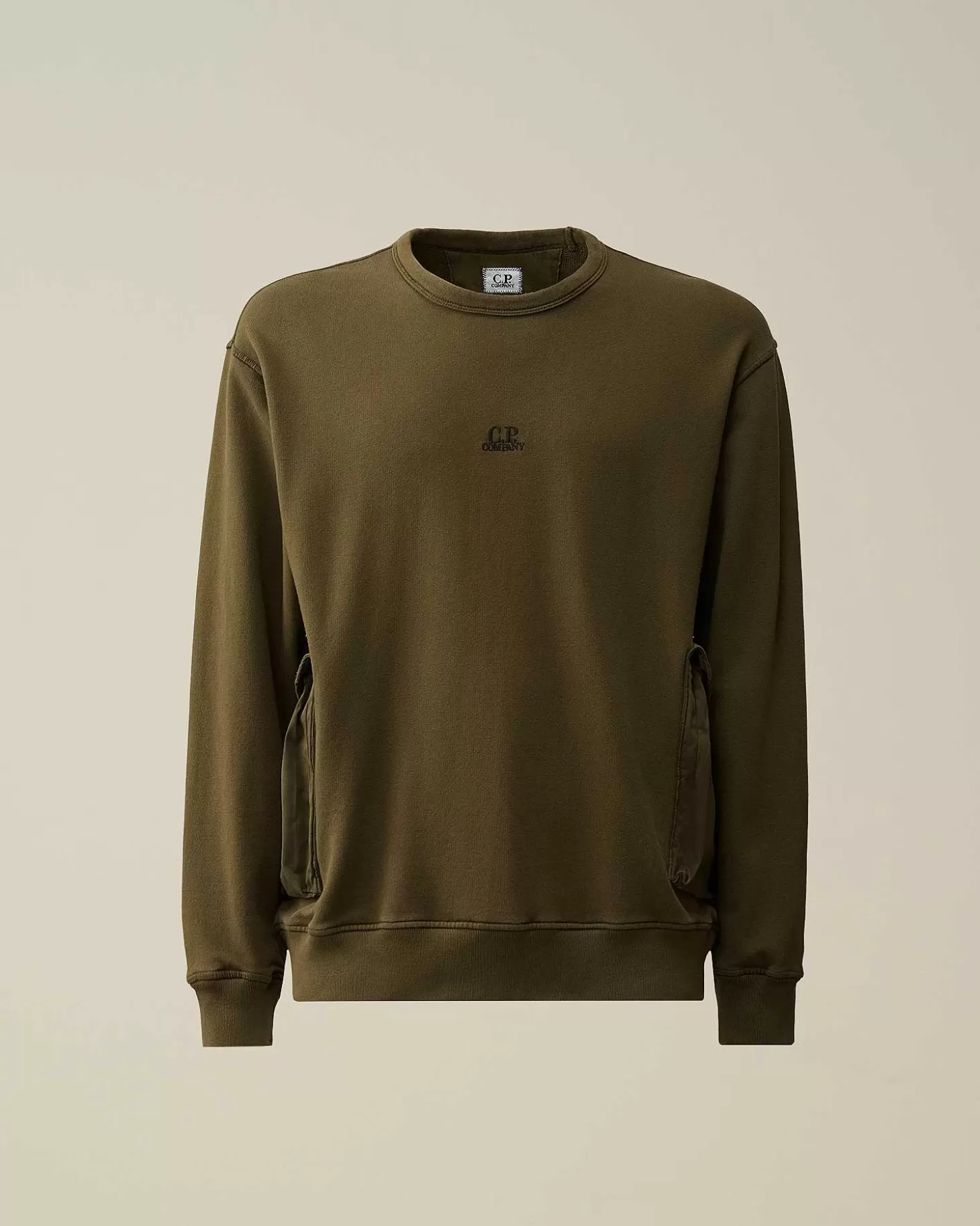 cotton_fleece_mixed_sweatshirt_1-3.webp Homme C.P. Company Sweat-Shirts^Cotton Fleece Mixed Sweatshirt