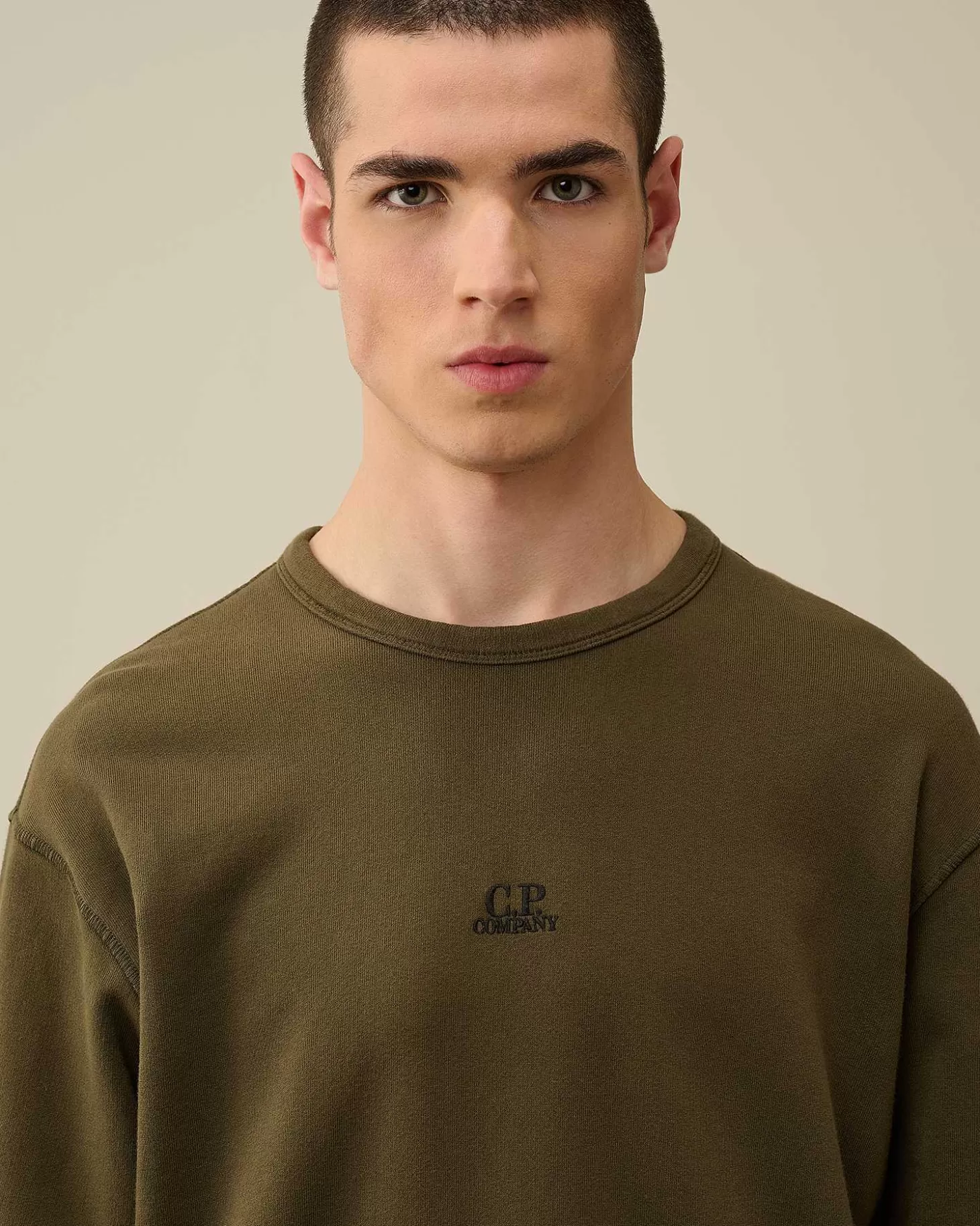 cotton_fleece_mixed_sweatshirt_4-3.webp Homme C.P. Company Sweat-Shirts^Cotton Fleece Mixed Sweatshirt