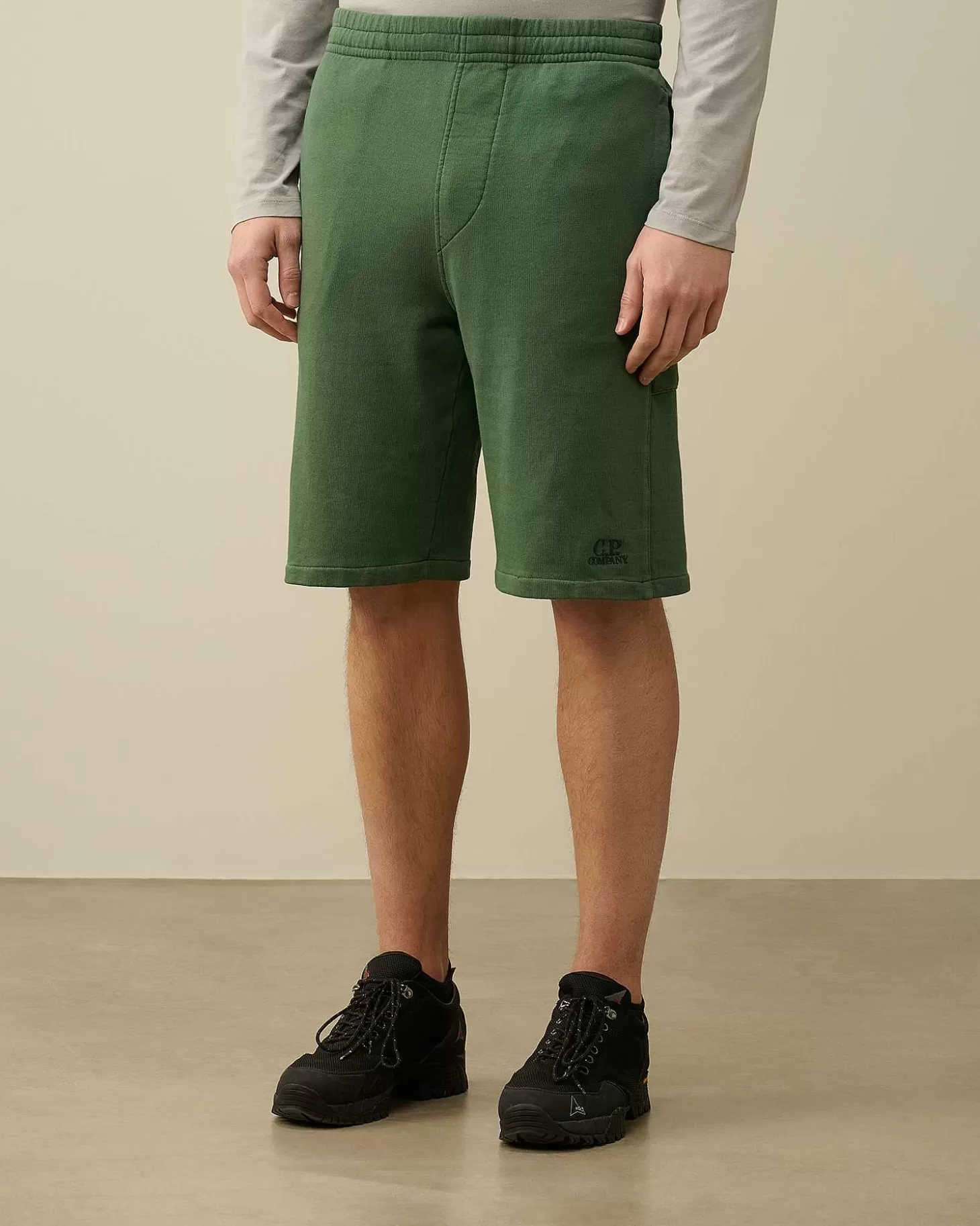 cotton_fleece_shorts_2-1.webp Homme C.P. Company Survêtements Et Shorts^Cotton Fleece Shorts