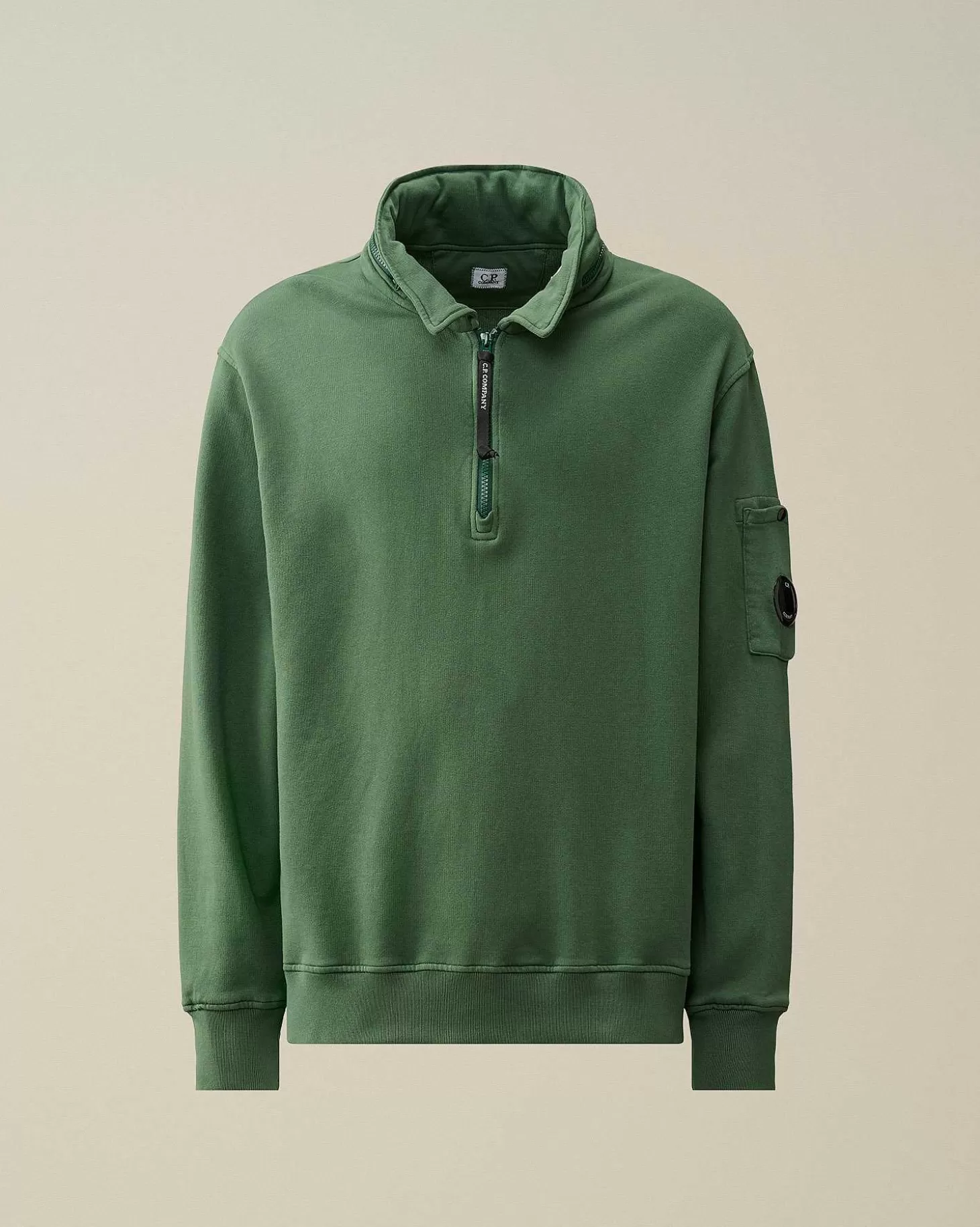 cotton_fleece_zipped_sweatshirt_1.webp Homme C.P. Company Sweat-Shirts^Cotton Fleece Zipped Sweatshirt