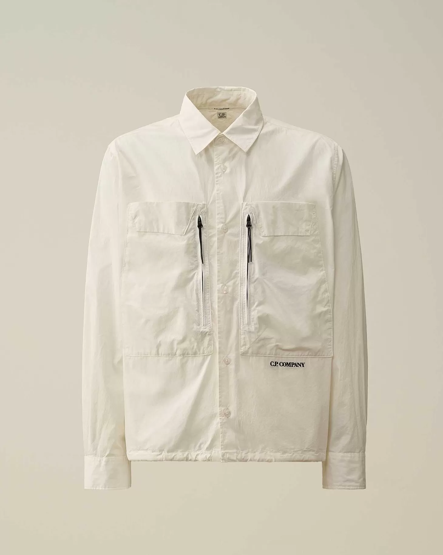 cotton_popeline_overshirt_1-2.webp Homme C.P. Company Surchemises^Cotton Popeline Overshirt