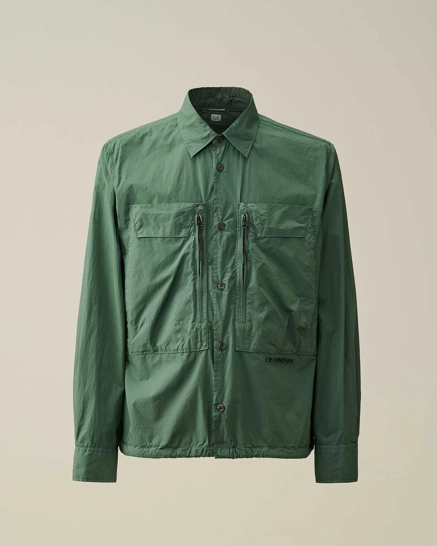 cotton_popeline_overshirt_1.webp Homme C.P. Company Surchemises^Cotton Popeline Overshirt