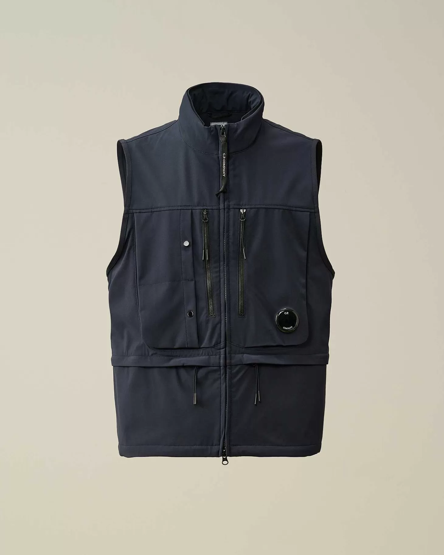 cp_shellr_utility_vest_1-6.webp Homme C.P. Company Vestes Et Manteaux^C.P. Shell-R Utility Vest
