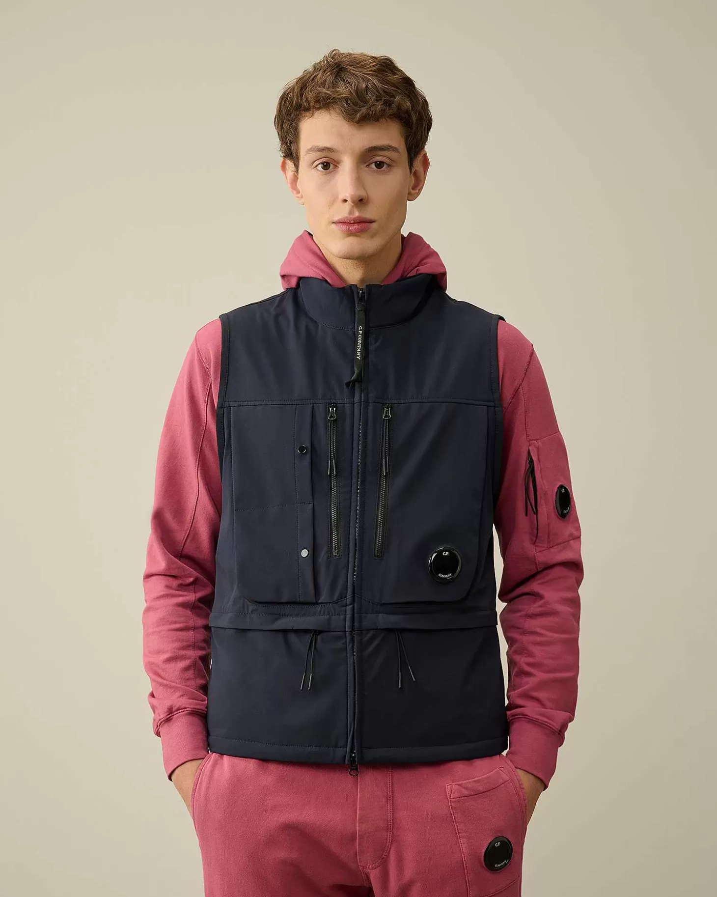 cp_shellr_utility_vest_2-6.webp Homme C.P. Company Vestes Et Manteaux^C.P. Shell-R Utility Vest