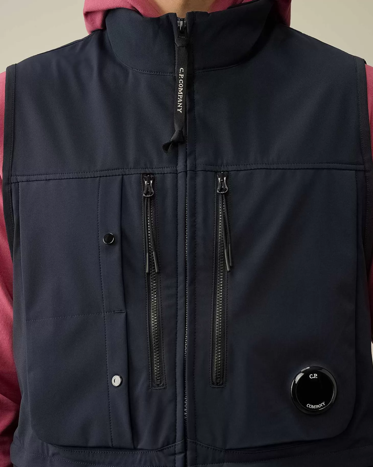 cp_shellr_utility_vest_4-6.webp Homme C.P. Company Vestes Et Manteaux^C.P. Shell-R Utility Vest