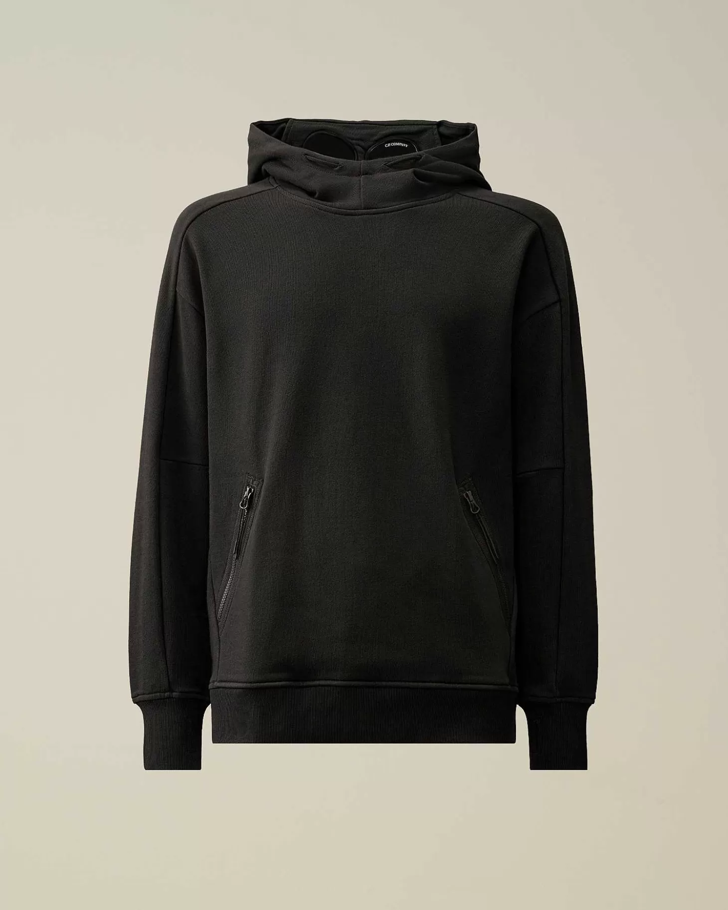 diagonal_raised_fleece_goggle_hoodie_1-2.webp Homme C.P. Company Sweat-Shirts^Diagonal Raised Fleece Goggle Hoodie