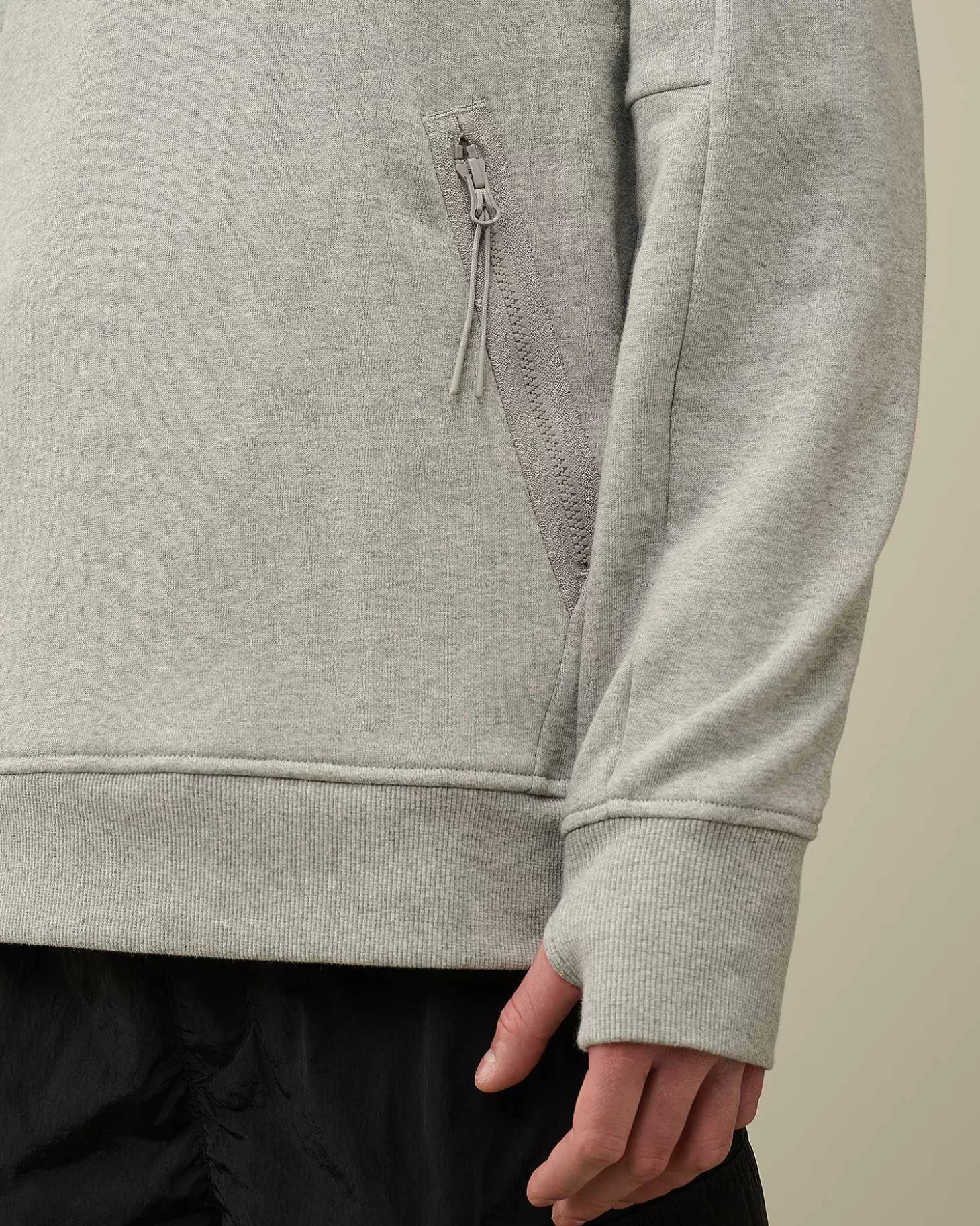 diagonal_raised_fleece_goggle_hoodie_4-1.webp Homme C.P. Company Sweat-Shirts^Diagonal Raised Fleece Goggle Hoodie