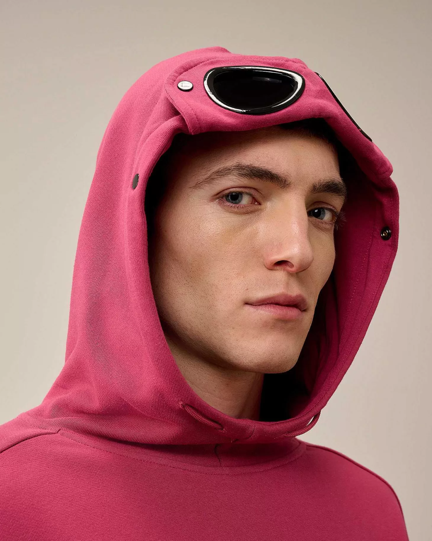 diagonal_raised_fleece_goggle_hoodie_4-6.webp Homme C.P. Company Sweat-Shirts^Diagonal Raised Fleece Goggle Hoodie