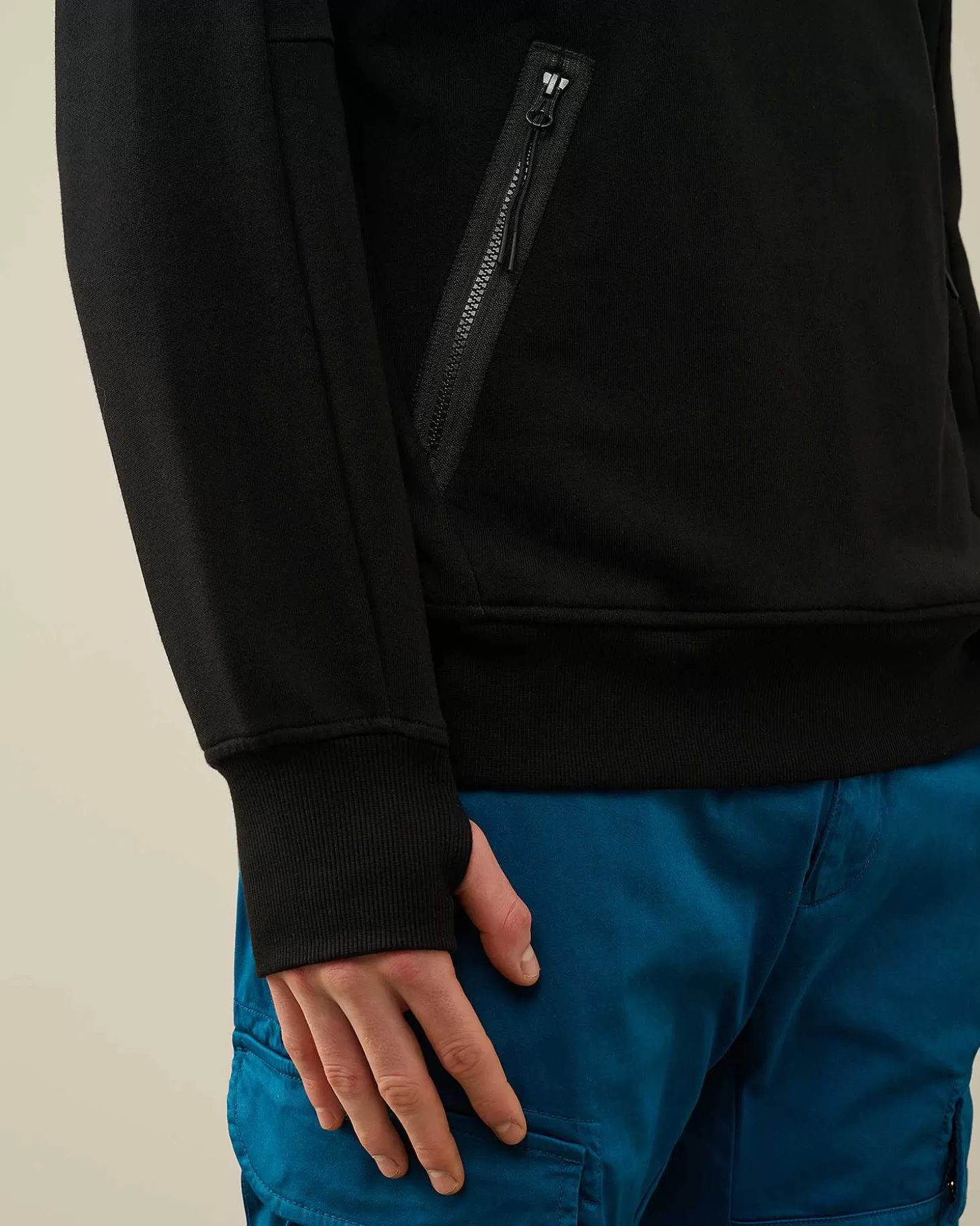 diagonal_raised_fleece_goggle_hoodie_5-2.webp Homme C.P. Company Sweat-Shirts^Diagonal Raised Fleece Goggle Hoodie