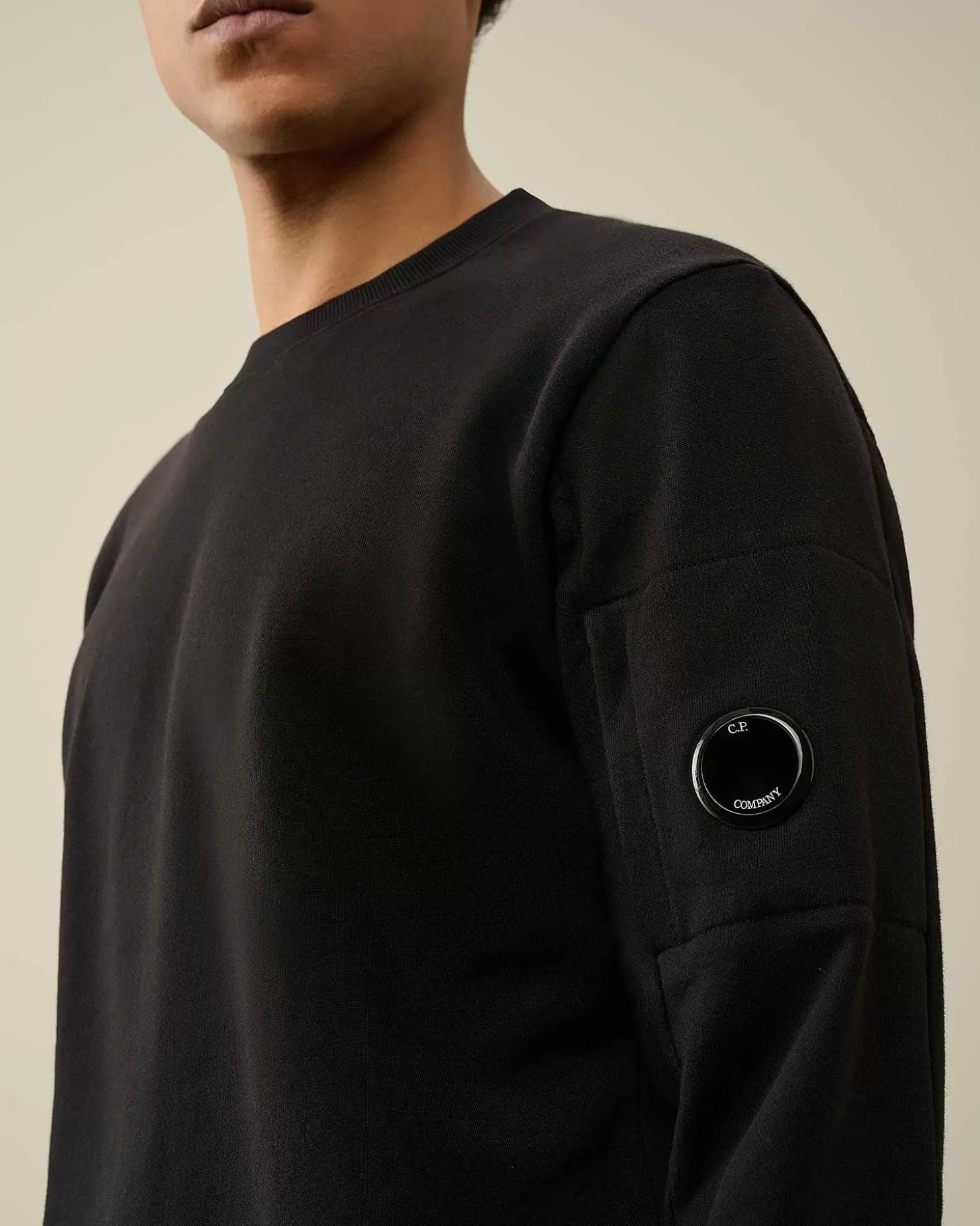 diagonal_raised_fleece_sweatshirt_3-2.webp Homme C.P. Company Sweat-Shirts^Diagonal Raised Fleece Sweatshirt