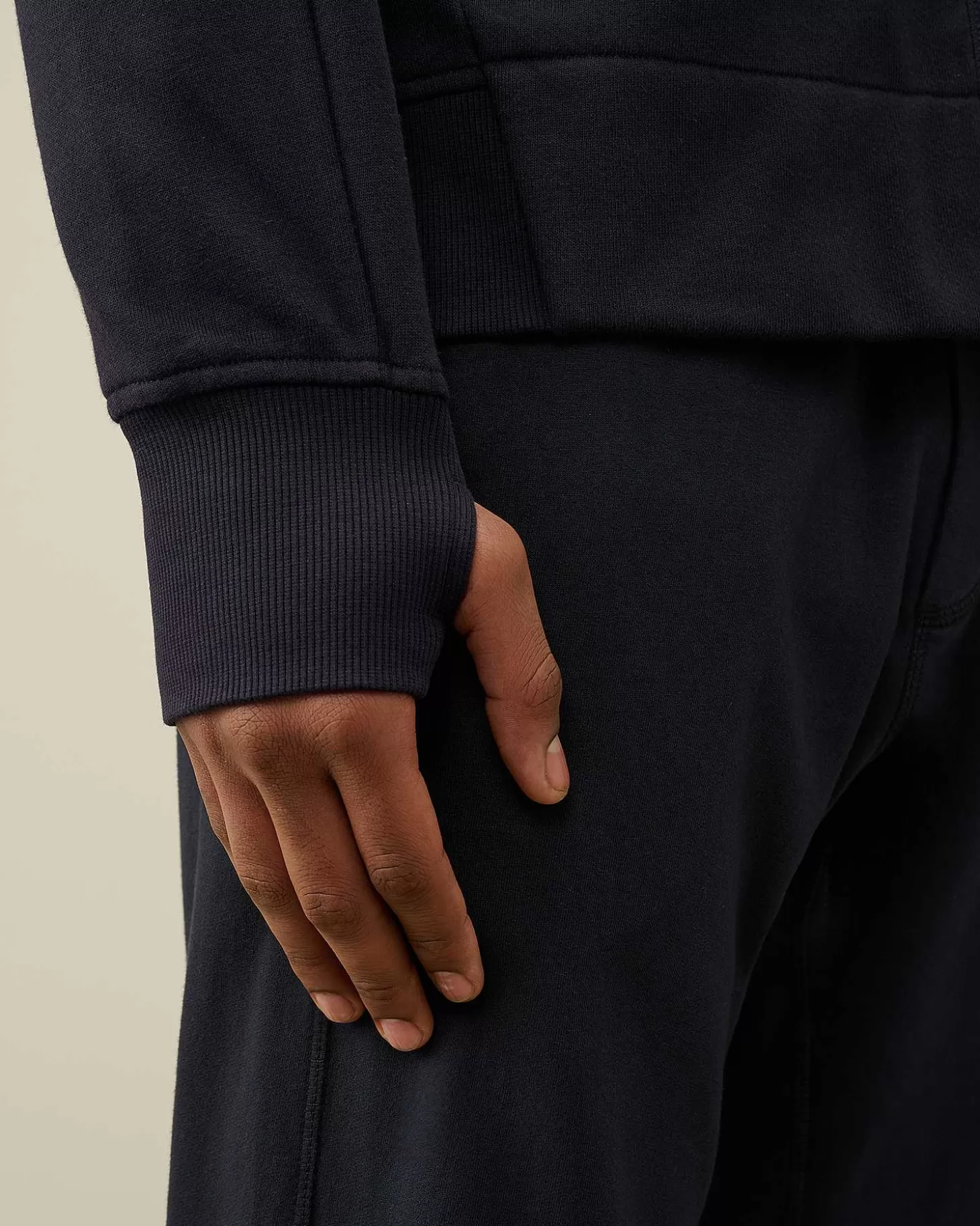 diagonal_raised_fleece_zipped_hoodie_4-2.webp Homme C.P. Company Sweat-Shirts^Diagonal Raised Fleece Zipped Hoodie