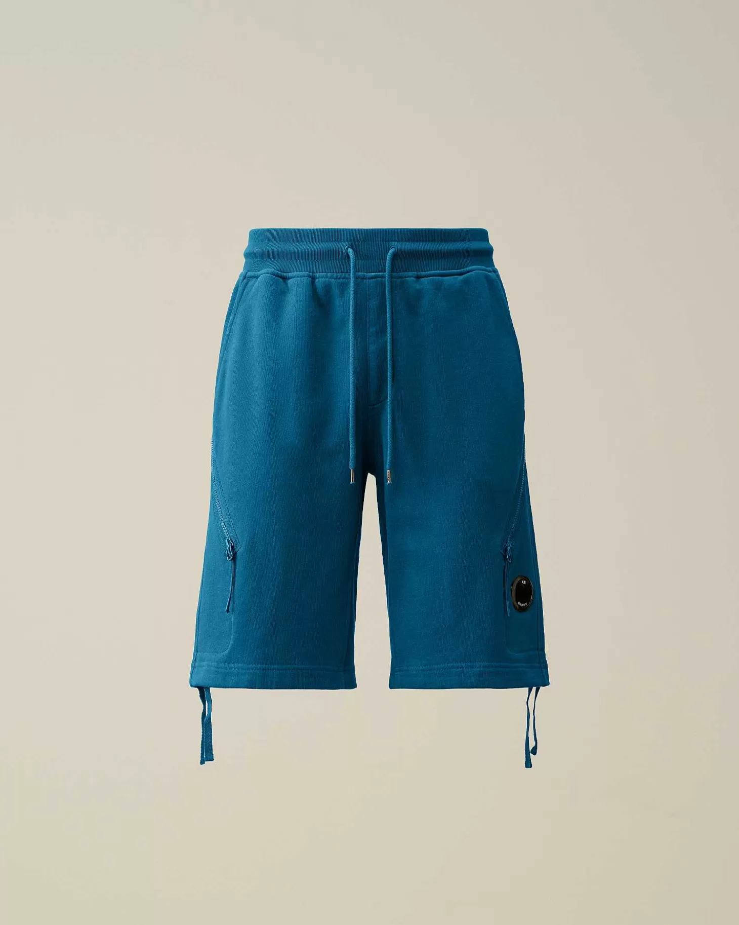 diagonal_raised_fleece_zipped_pocket_shorts_1-4.webp Homme C.P. Company Survêtements Et Shorts^Diagonal Raised Fleece Zipped Pocket Shorts