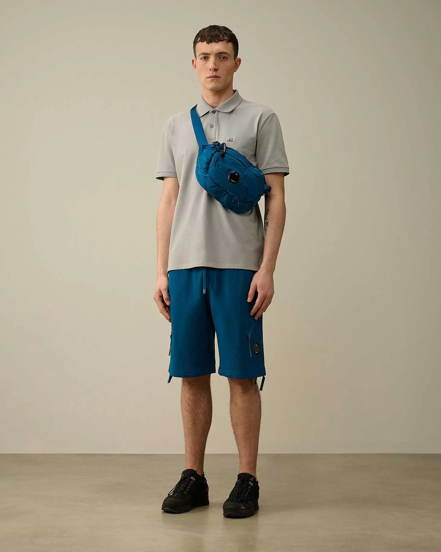 diagonal_raised_fleece_zipped_pocket_shorts_6-2.webp Homme C.P. Company Survêtements Et Shorts^Diagonal Raised Fleece Zipped Pocket Shorts