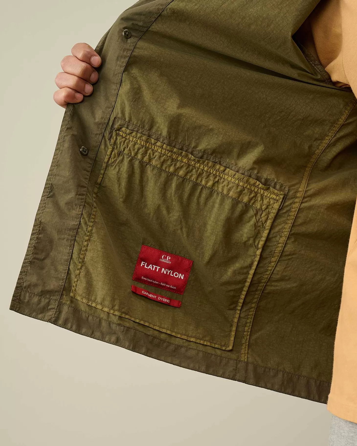 flatt_nylon_chore_jacket_6.webp Homme C.P. Company Vestes Et Manteaux^Flatt Nylon Chore Jacket