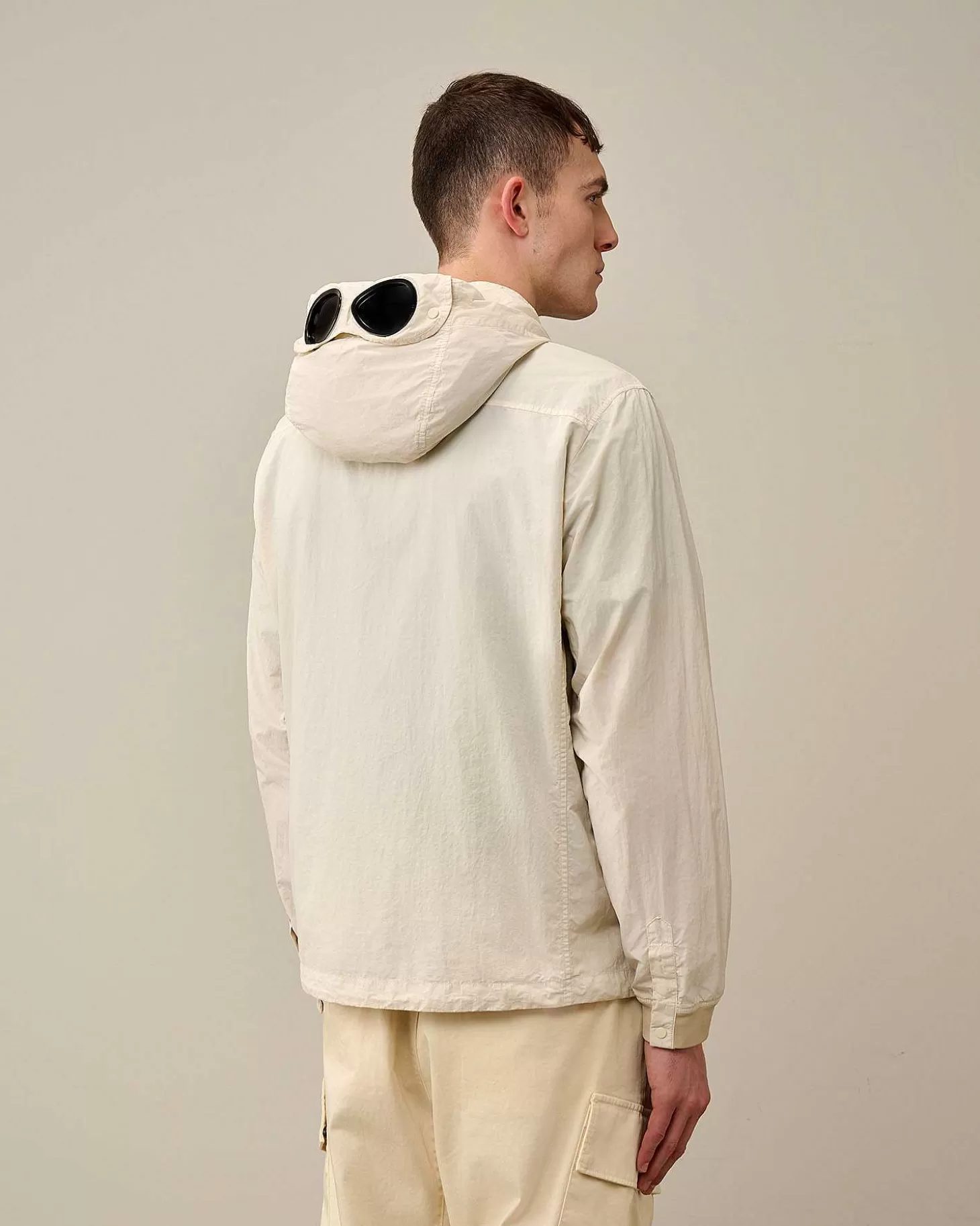 flatt_nylon_goggle_overshirt_3-2.webp Homme C.P. Company Surchemises^Flatt Nylon Goggle Overshirt