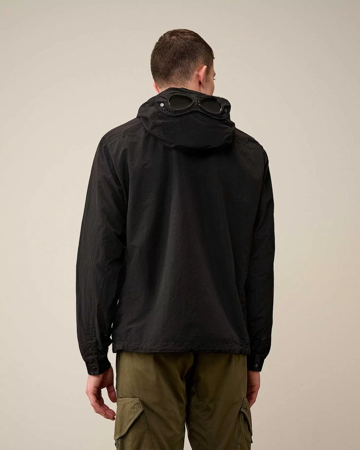 flatt_nylon_goggle_overshirt_3-3.webp Homme C.P. Company Surchemises^Flatt Nylon Goggle Overshirt