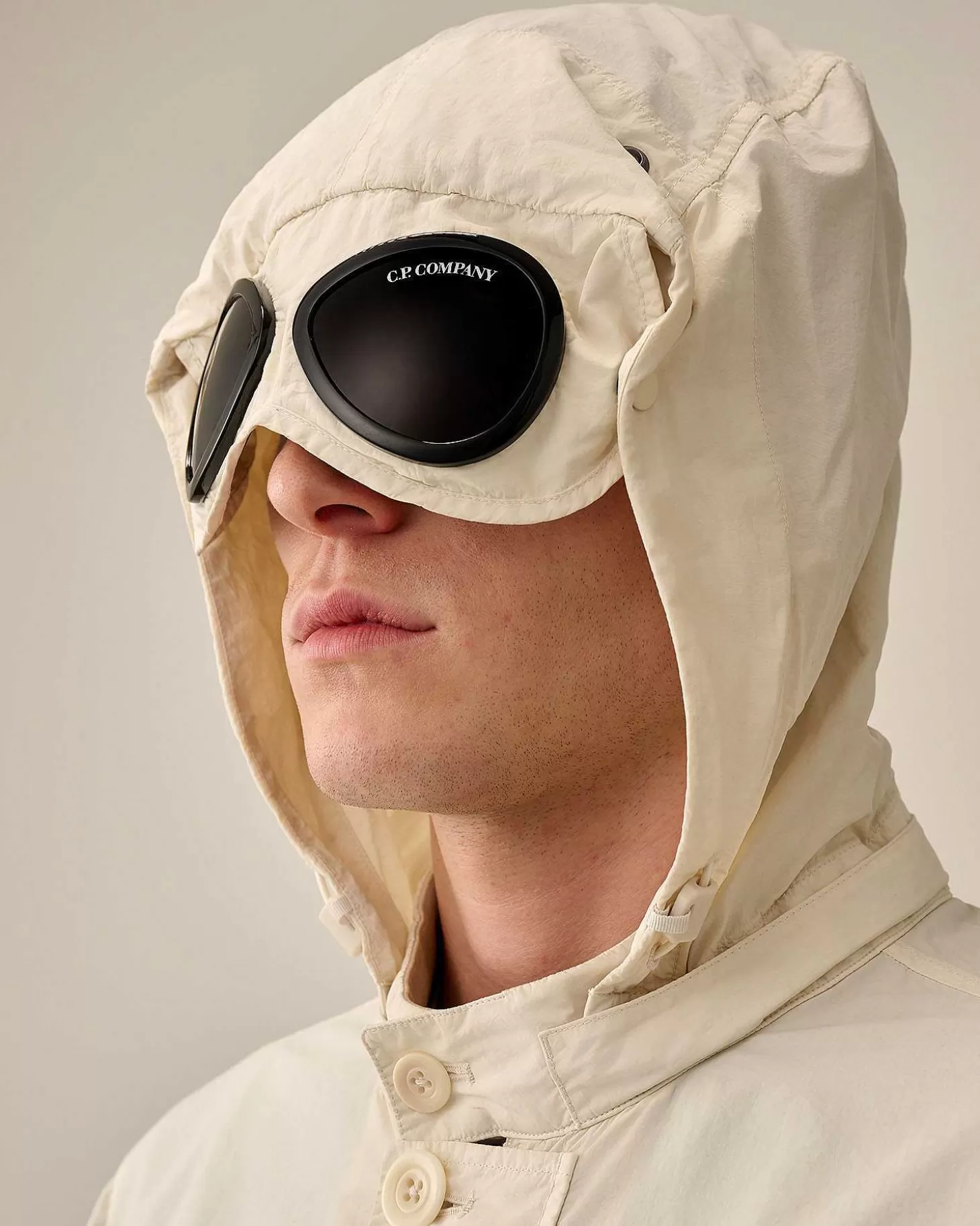 flatt_nylon_goggle_overshirt_4-2.webp Homme C.P. Company Surchemises^Flatt Nylon Goggle Overshirt