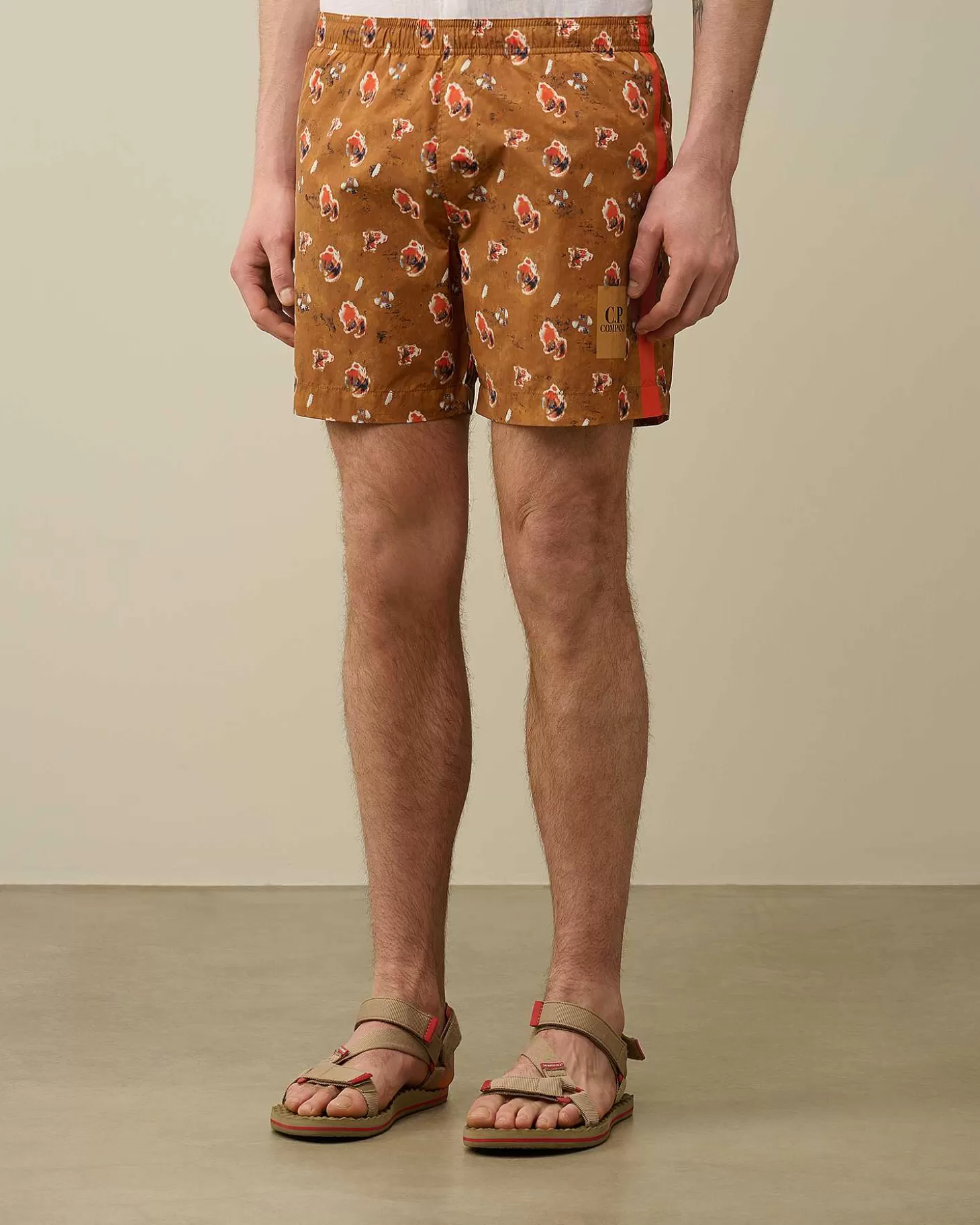flatt_nylon_sponged_swim_shorts_2-2.webp Homme C.P. Company Vêtements De Plage^Flatt Nylon Sponged Swim Shorts