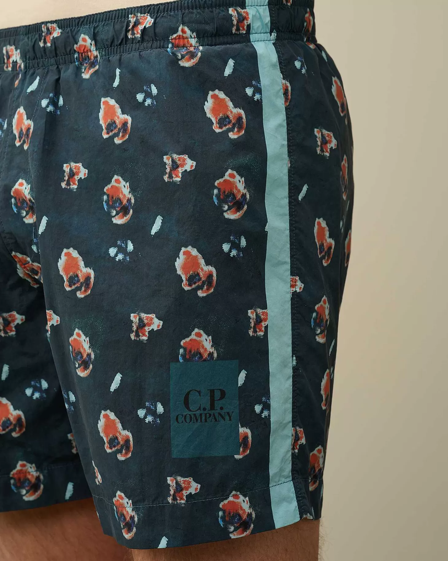 flatt_nylon_sponged_swim_shorts_4-1.webp Homme C.P. Company Vêtements De Plage^Flatt Nylon Sponged Swim Shorts