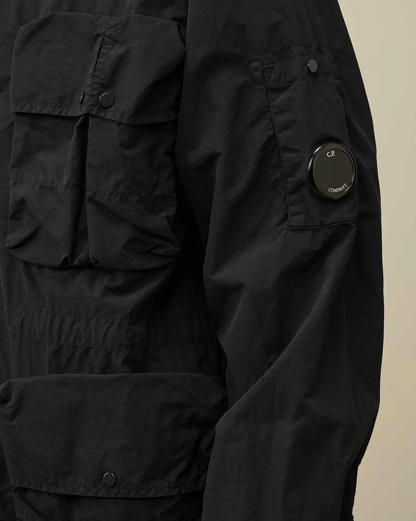 flatt_nylon_utility_overshirt_4-1.webp Homme C.P. Company Surchemises^Flatt Nylon Utility Overshirt