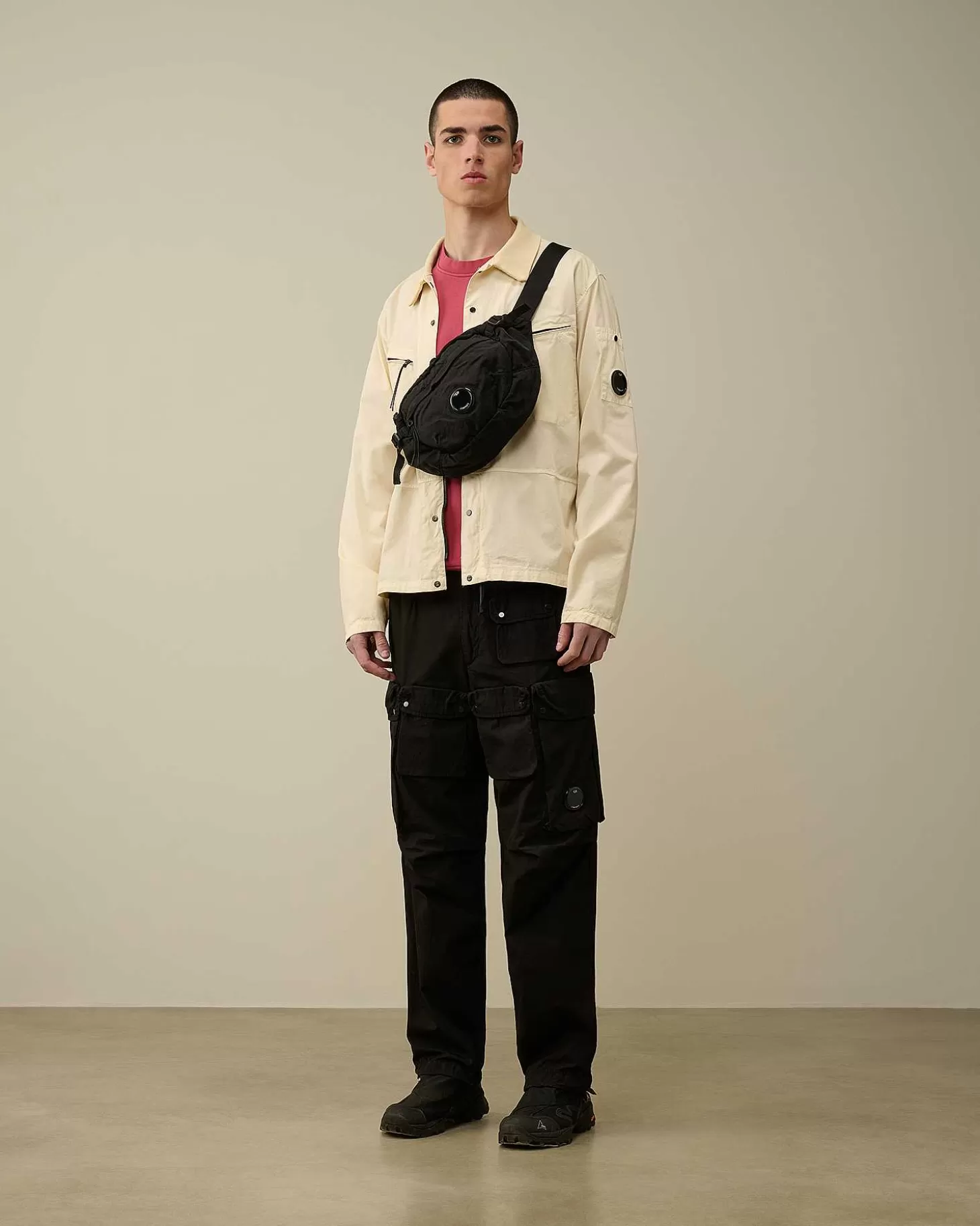 gabardine_buttoned_shirt_6-1.webp Homme C.P. Company Chemises^Gabardine Buttoned Shirt