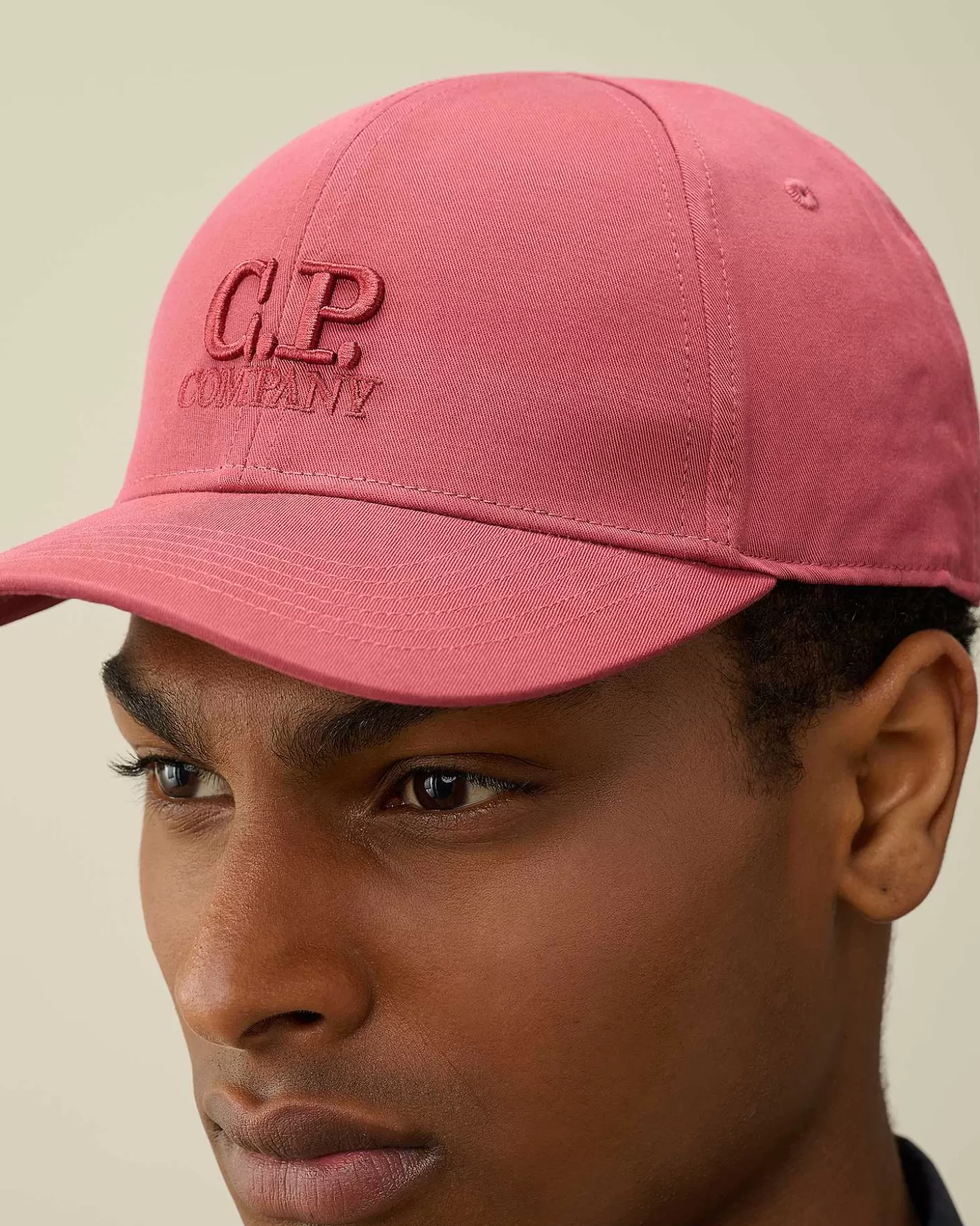 gabardine_logo_cap_4-3.webp Homme C.P. Company Chapeaux^Gabardine Logo Cap