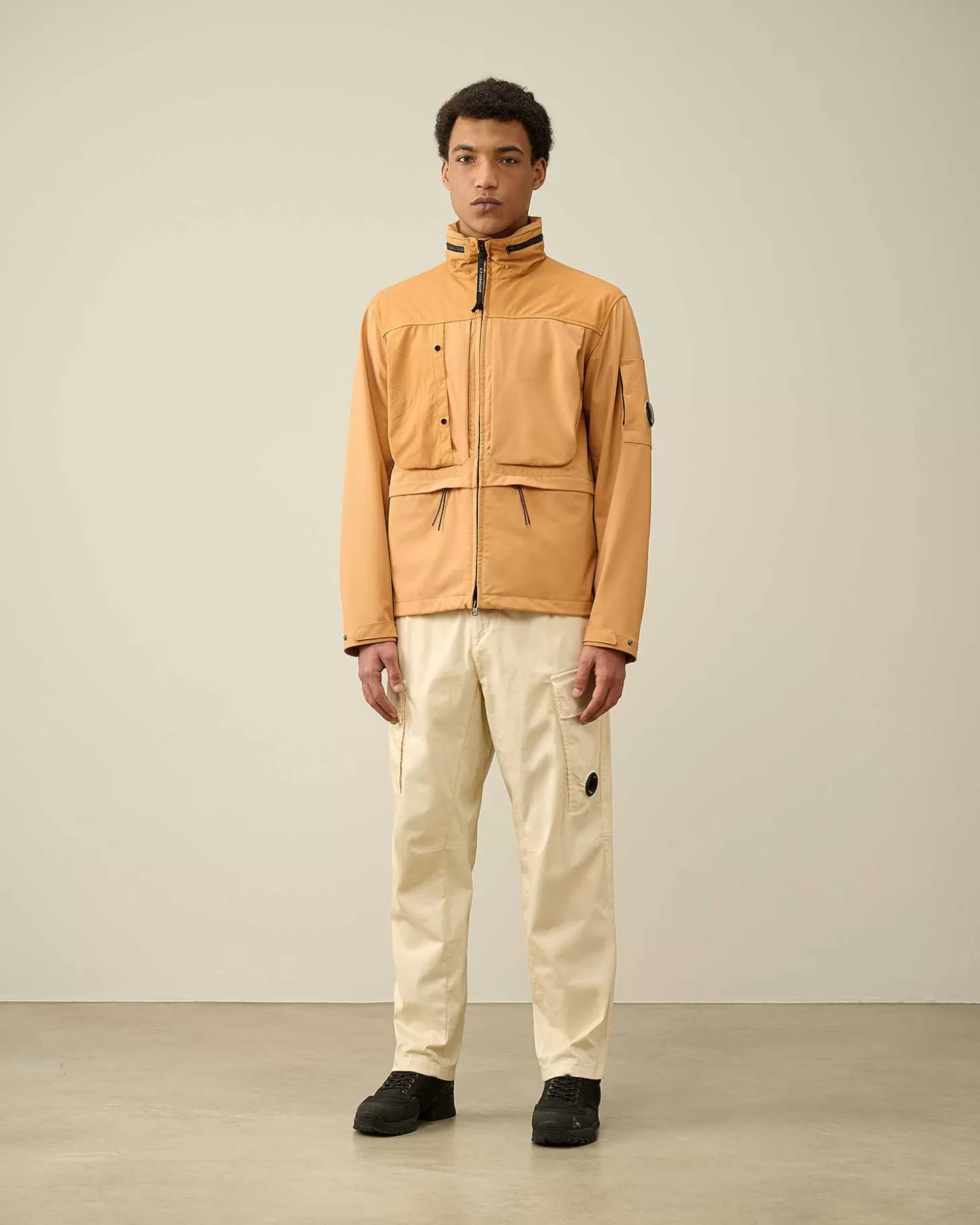 gd_shell_mixed_jacket_7.webp Homme C.P. Company Vestes Et Manteaux^G.D. Shell Mixed Jacket