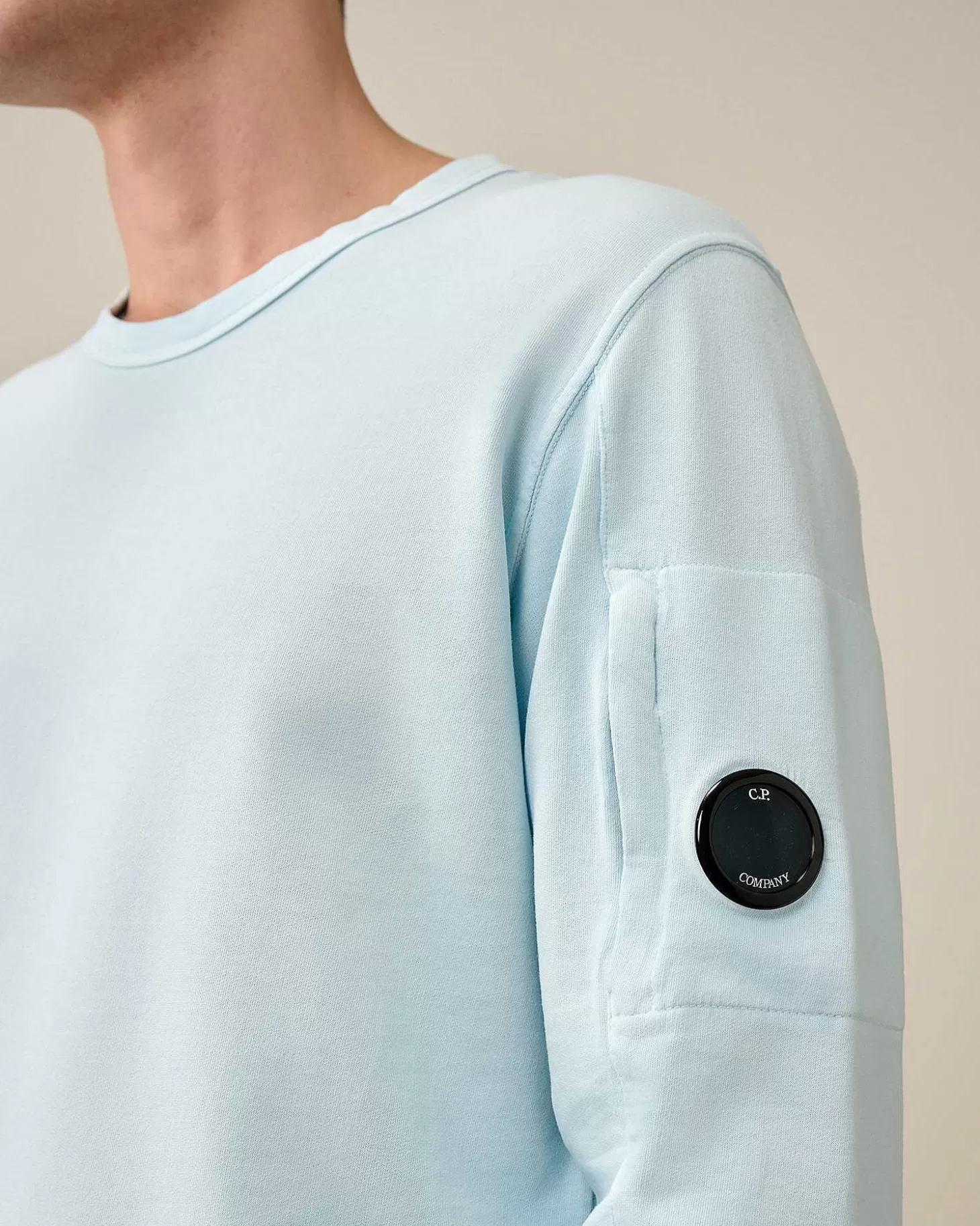 light_fleece_sweatshirt_3.webp Homme C.P. Company Sweat-Shirts^Light Fleece Sweatshirt