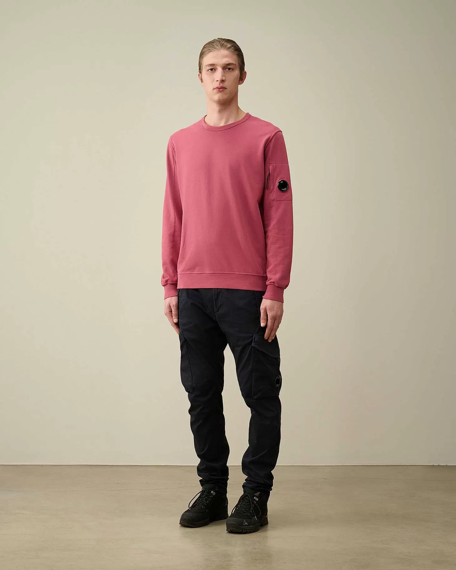 light_fleece_sweatshirt_6.webp Homme C.P. Company Sweat-Shirts^Light Fleece Sweatshirt